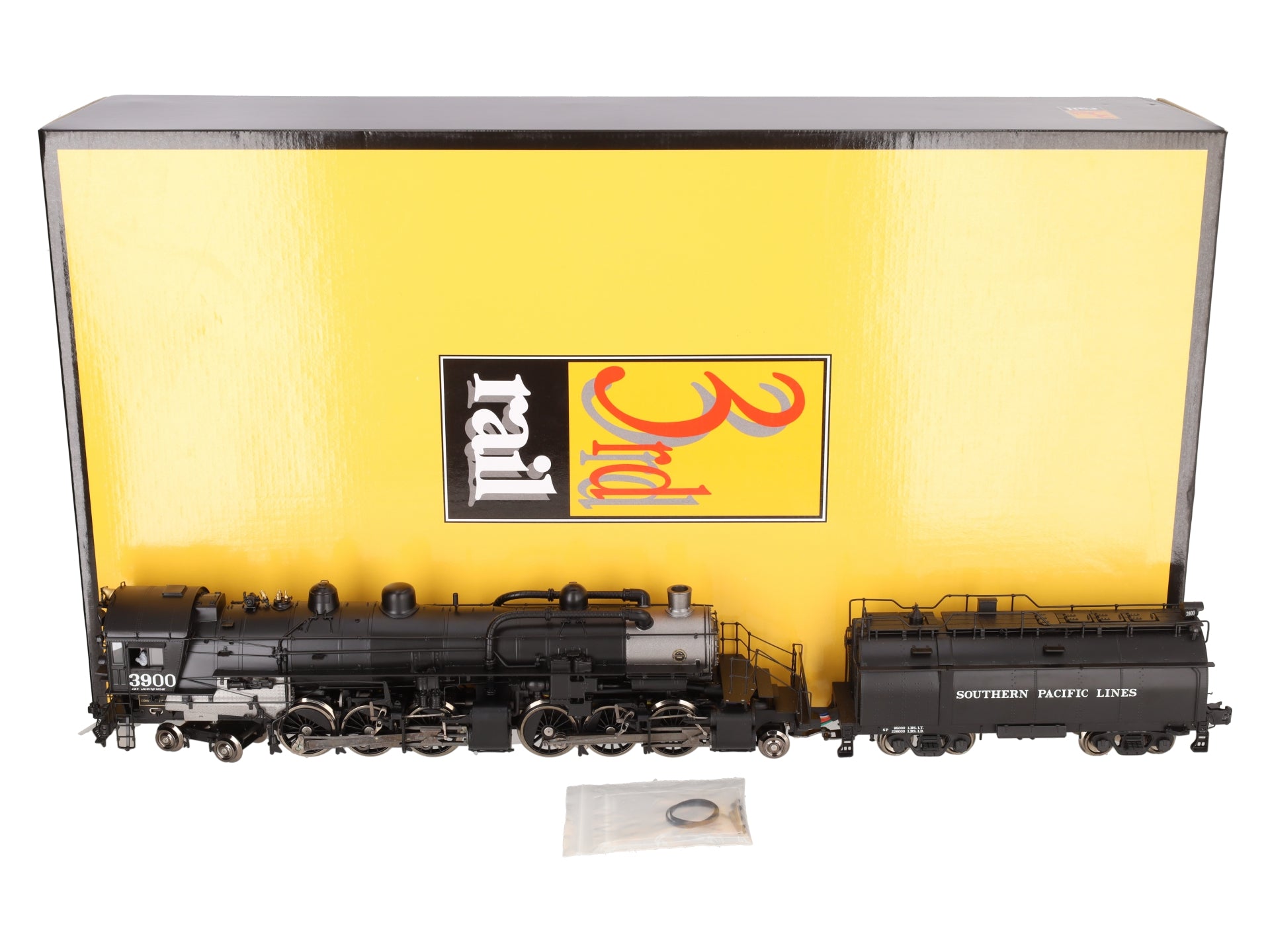 3rd Rail 3900 Brass Pre-War SP 4-6-6-2 Cab Forward Steam Locomotive #3900 LN/Box
