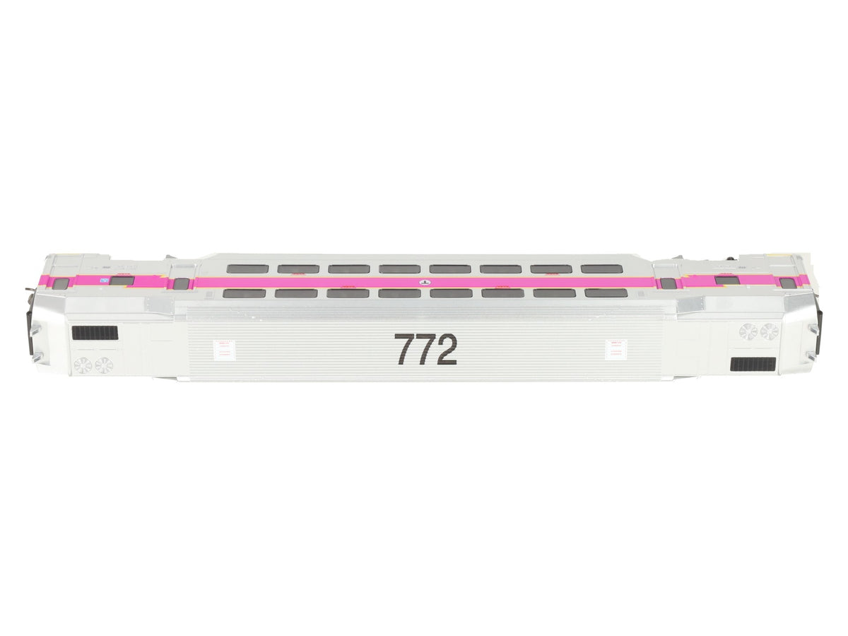 Atlas 20007399 HO Scale MBTA Master Multi-Level Trailer #772