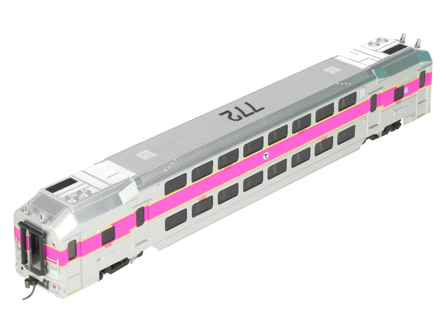 Atlas 20007399 HO Scale MBTA Master Multi-Level Trailer #772