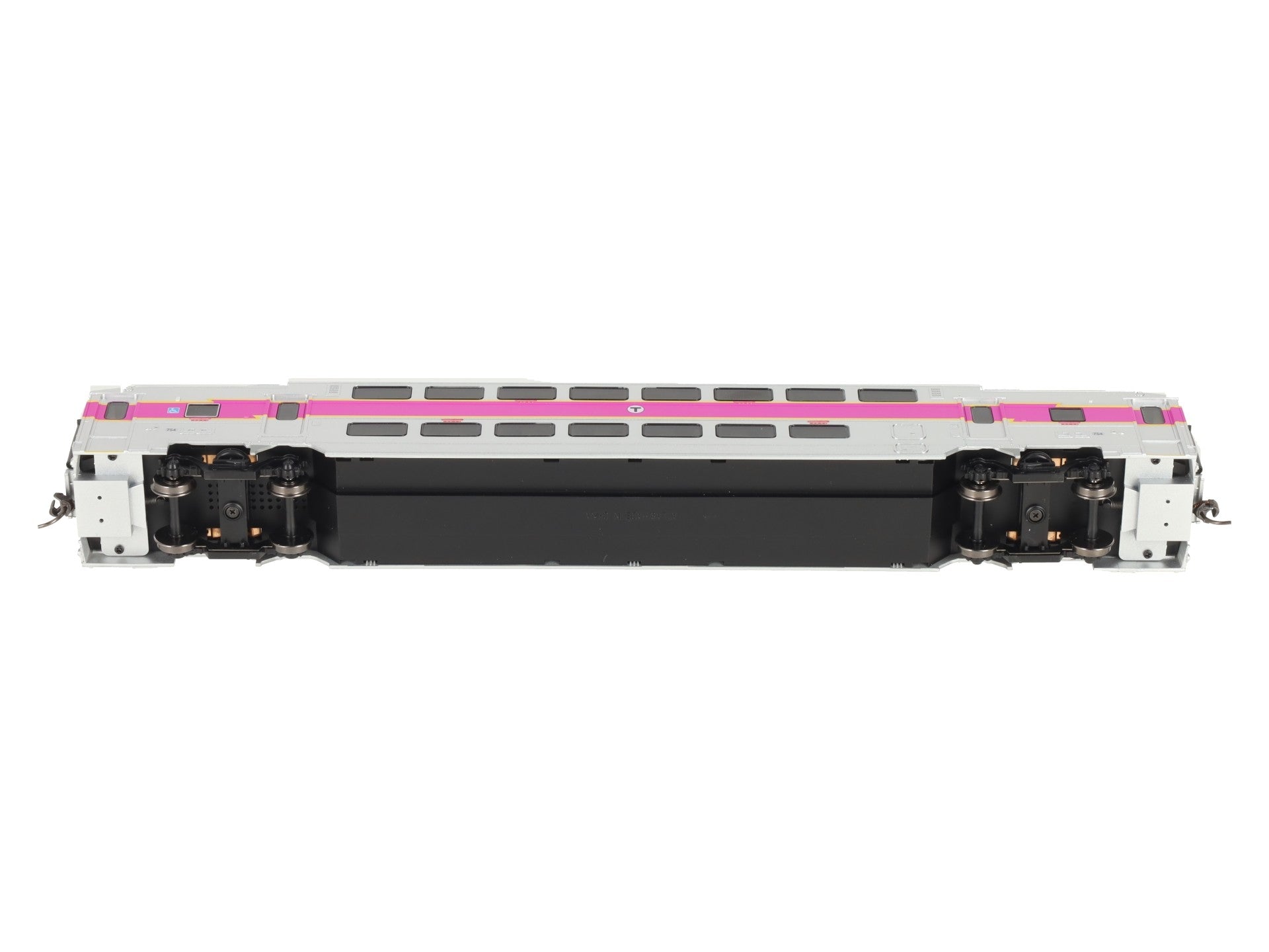 Atlas 20007397 HO Scale MBTA Master Multi-Level Trailer #754 LN/Box