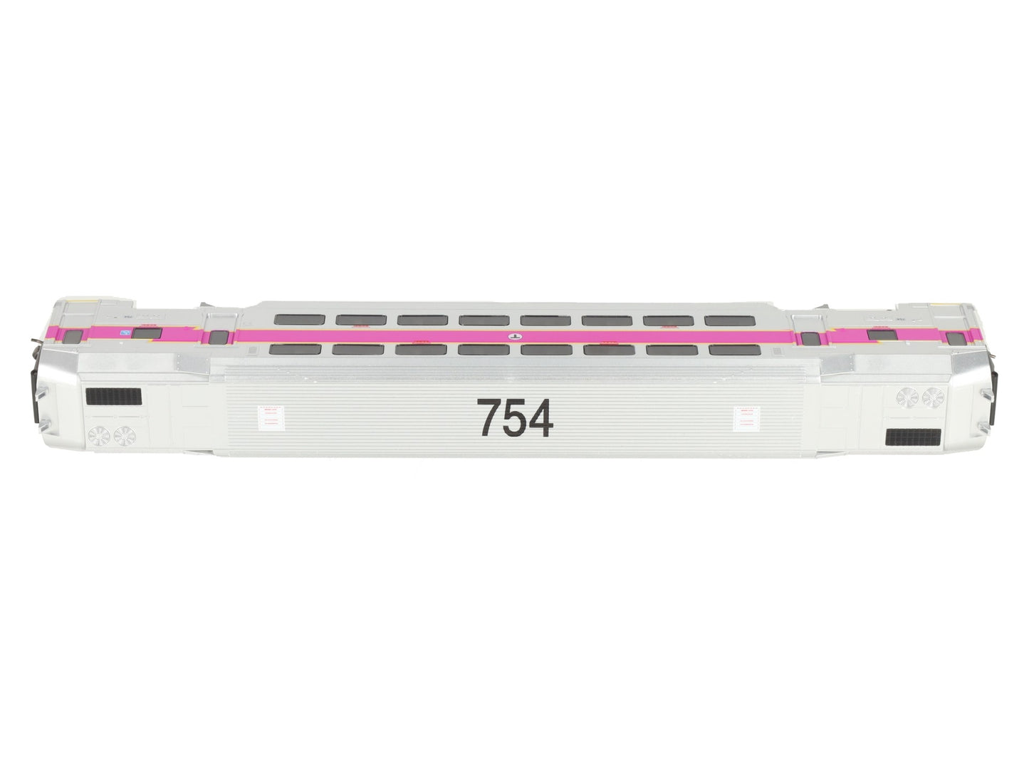 Atlas 20007397 HO Scale MBTA Master Multi-Level Trailer #754 LN/Box