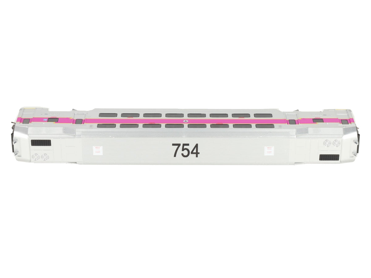 Atlas 20007397 HO Scale MBTA Master Multi-Level Trailer #754