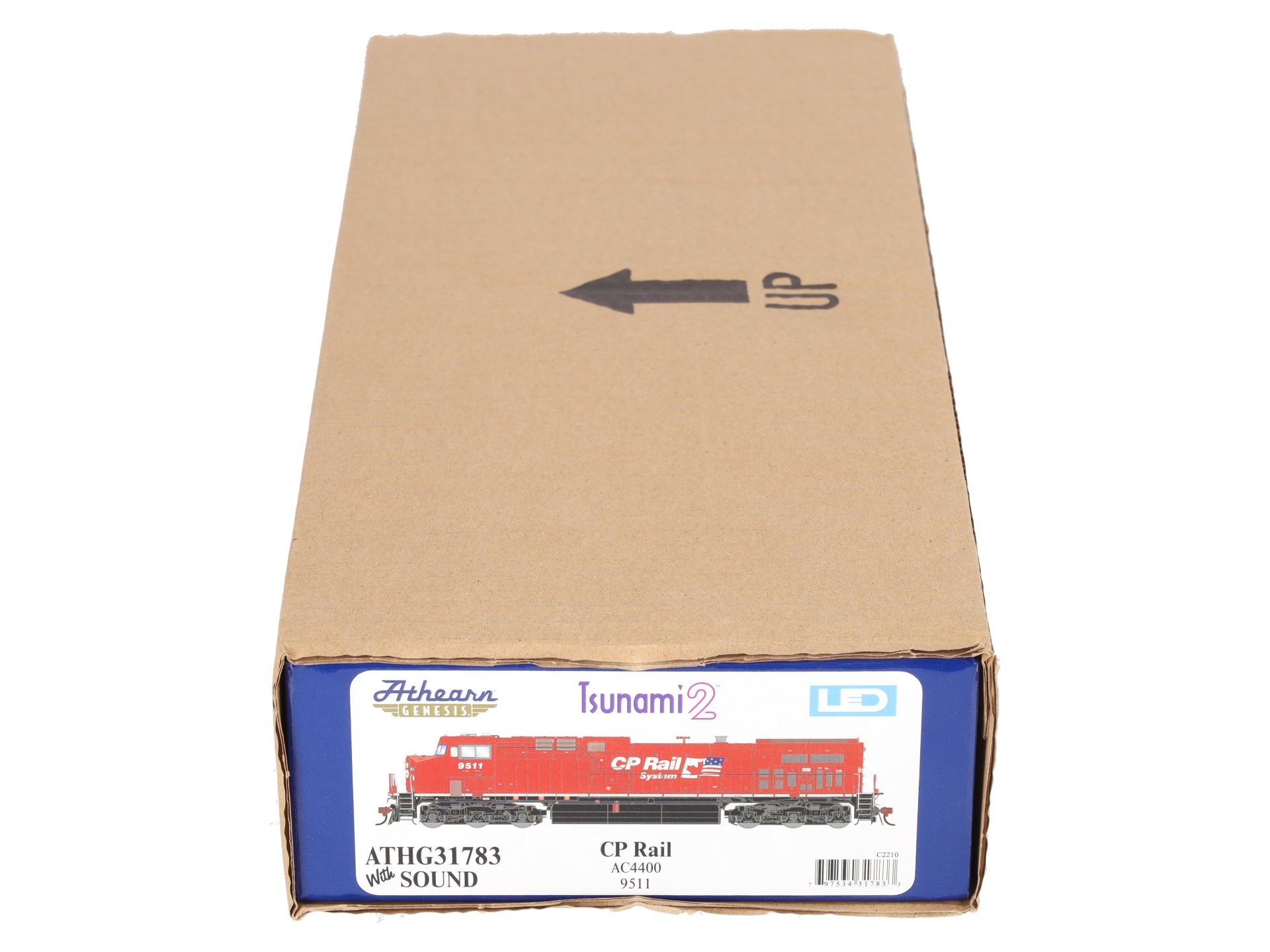 Athearn G31783 HO Scale CP Rail AC4400 Diesel Locomotive w/ DCC & Sound #9511 NIB