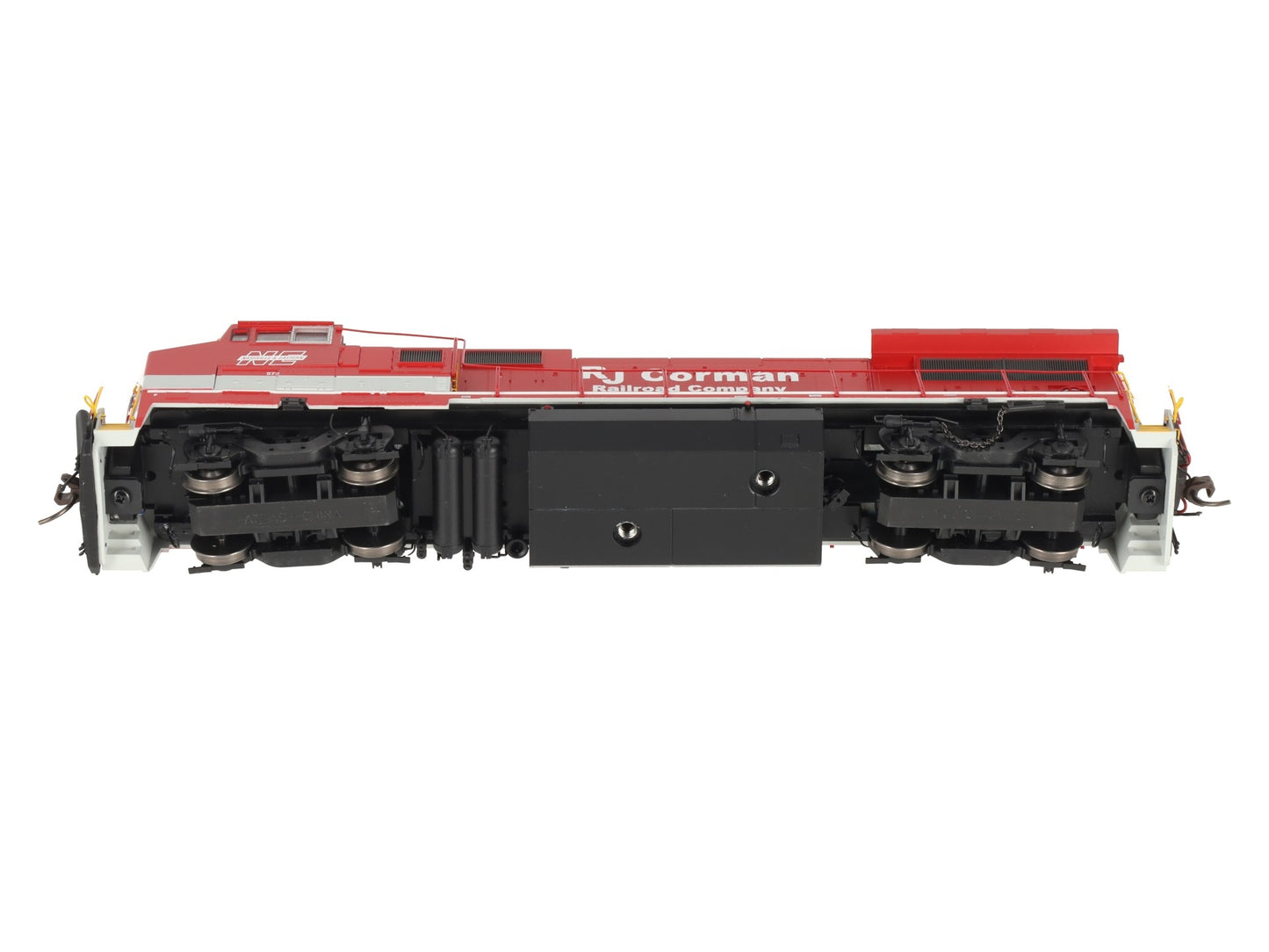Atlas 10004339 HO RJ Corman Gold Dash 8-40BW Diesel Locomotive with Sound #573 LN/Box