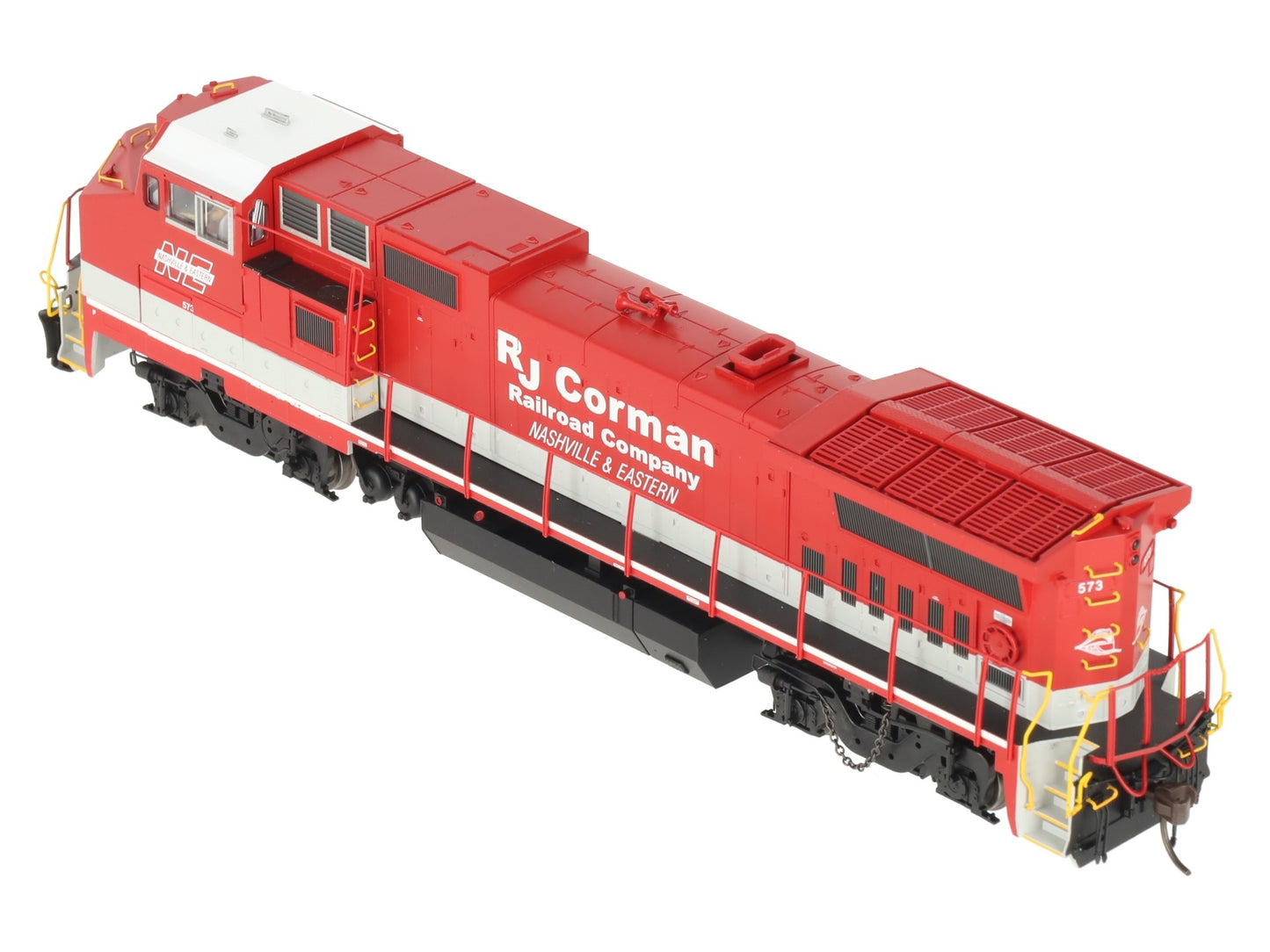 Atlas 10004339 HO RJ Corman Gold Dash 8-40BW Diesel Locomotive with Sound #573 LN/Box