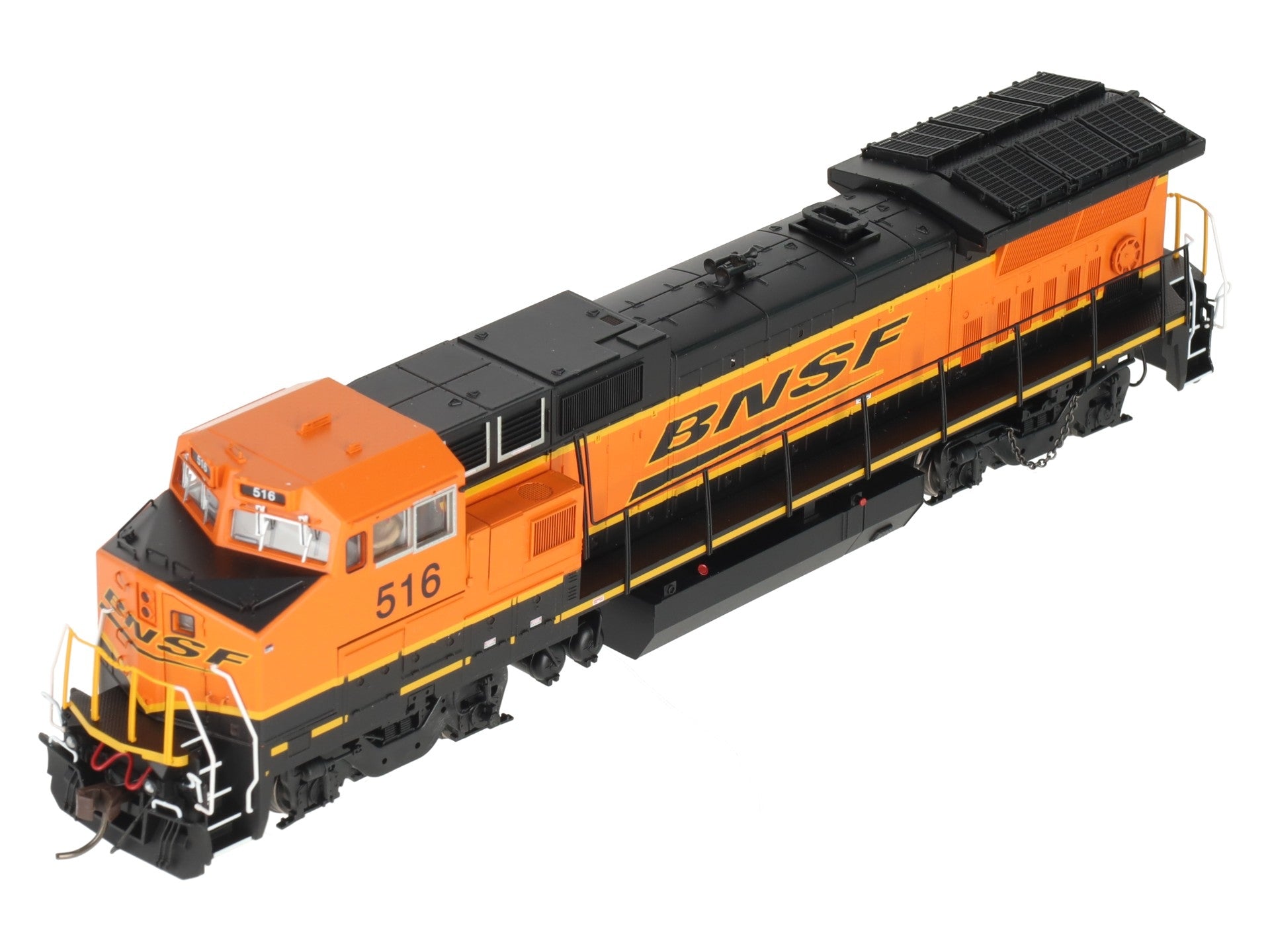 Atlas 10004337 HO BNSF [Wabtech Rebuild] Gold Dash 8-40BW Diesel Locomotive #516 LN/Box