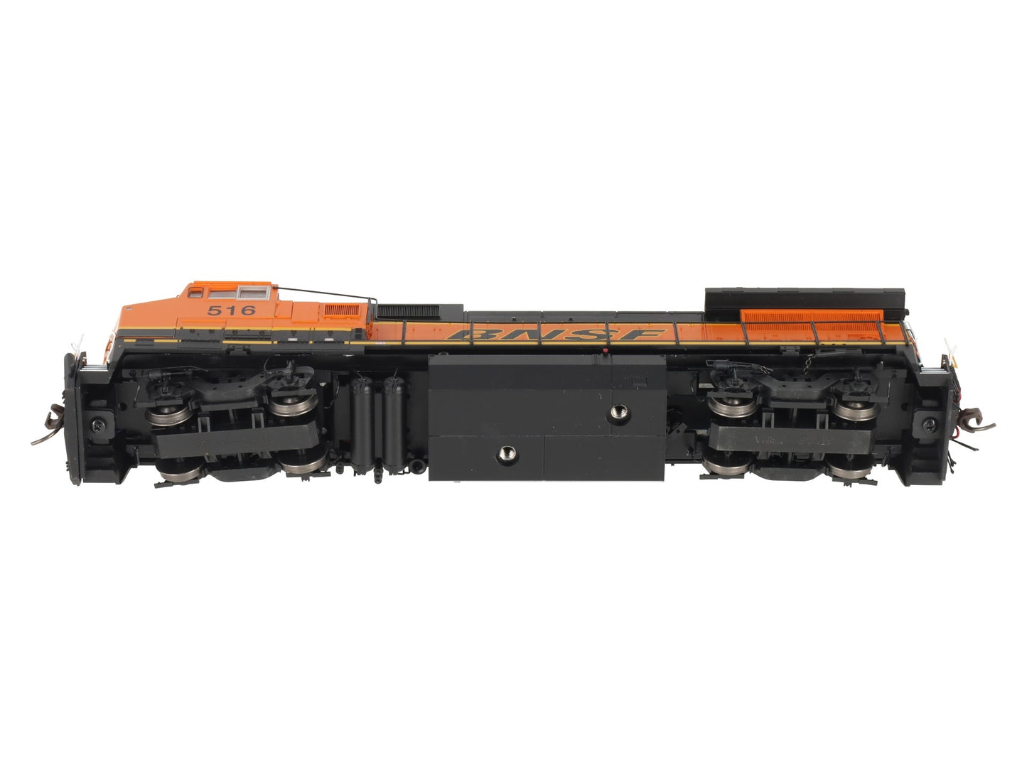 Atlas 10004337 HO BNSF [Wabtech Rebuild] Gold Dash 8-40BW Diesel Locomotive #516 LN/Box