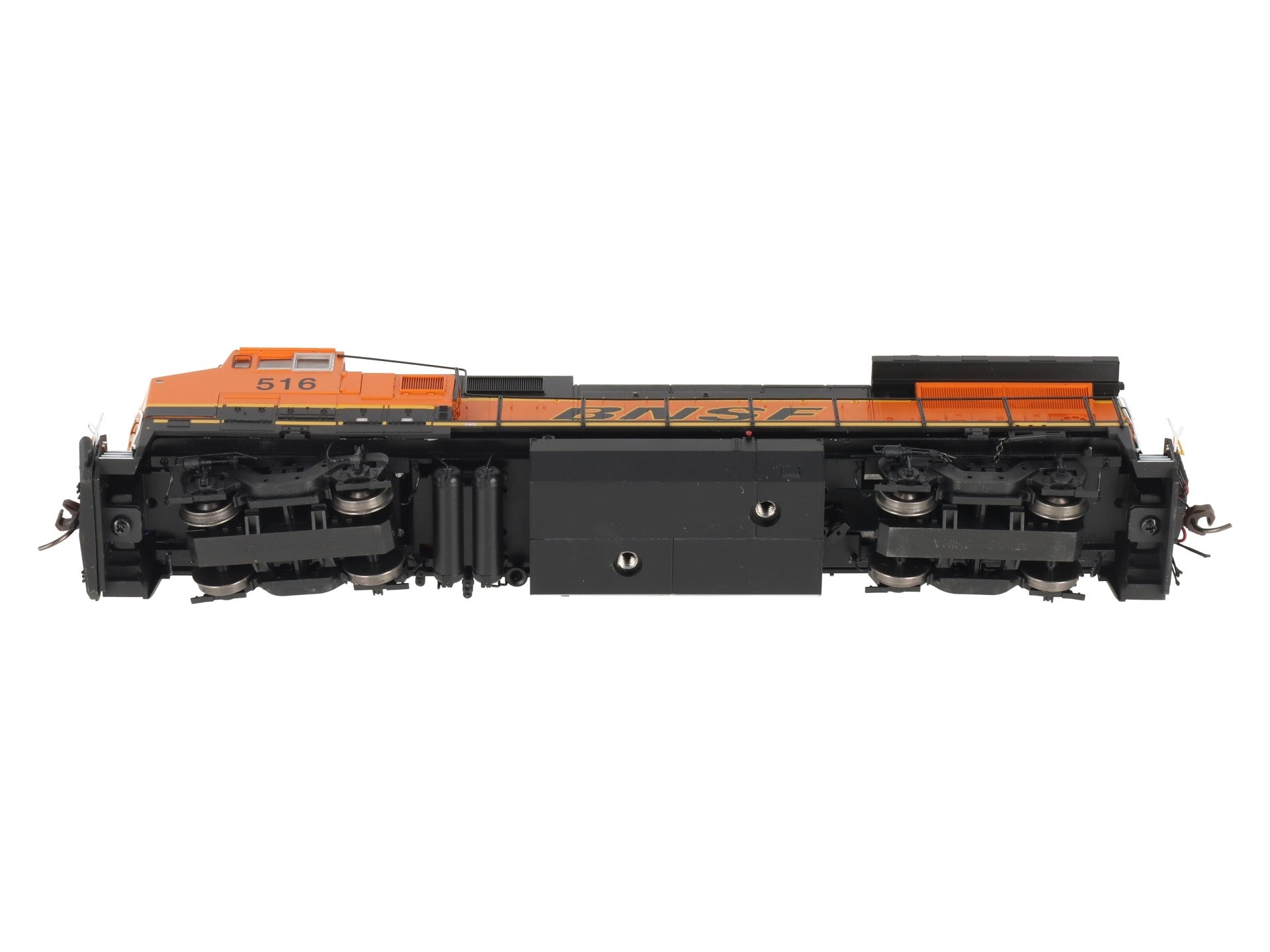 Atlas 10004337 HO BNSF [Wabtech Rebuild] Gold Dash 8-40BW Diesel Locomotive #516 LN/Box