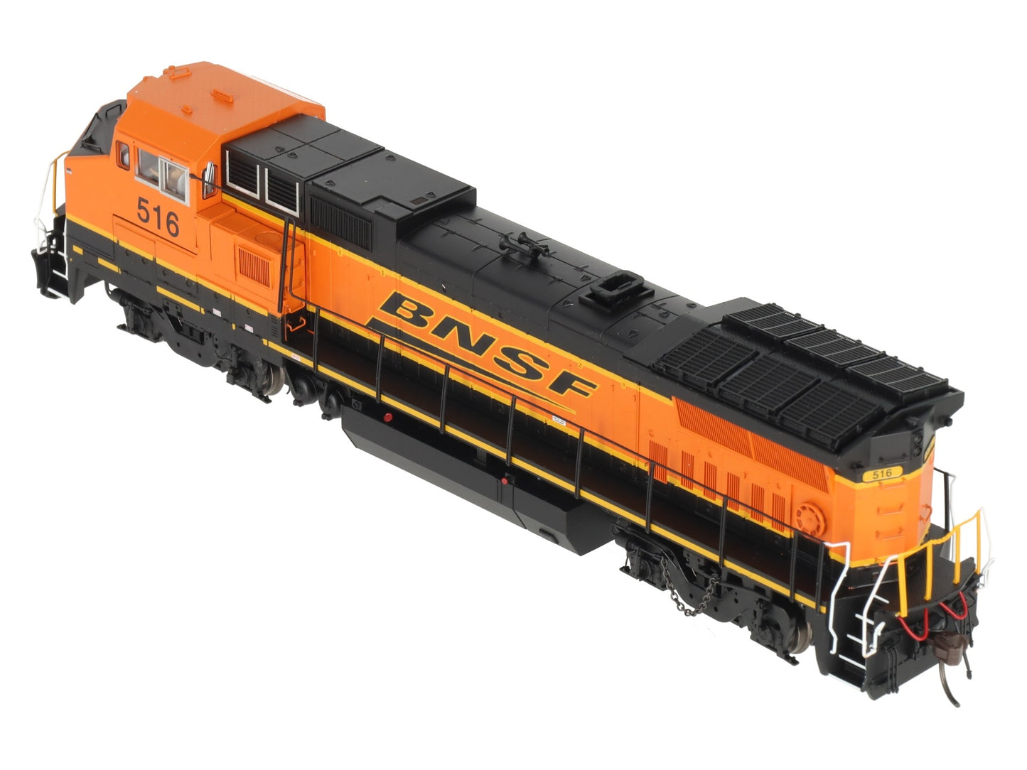 Atlas 10004337 HO BNSF [Wabtech Rebuild] Gold Dash 8-40BW Diesel Locomotive #516 LN/Box