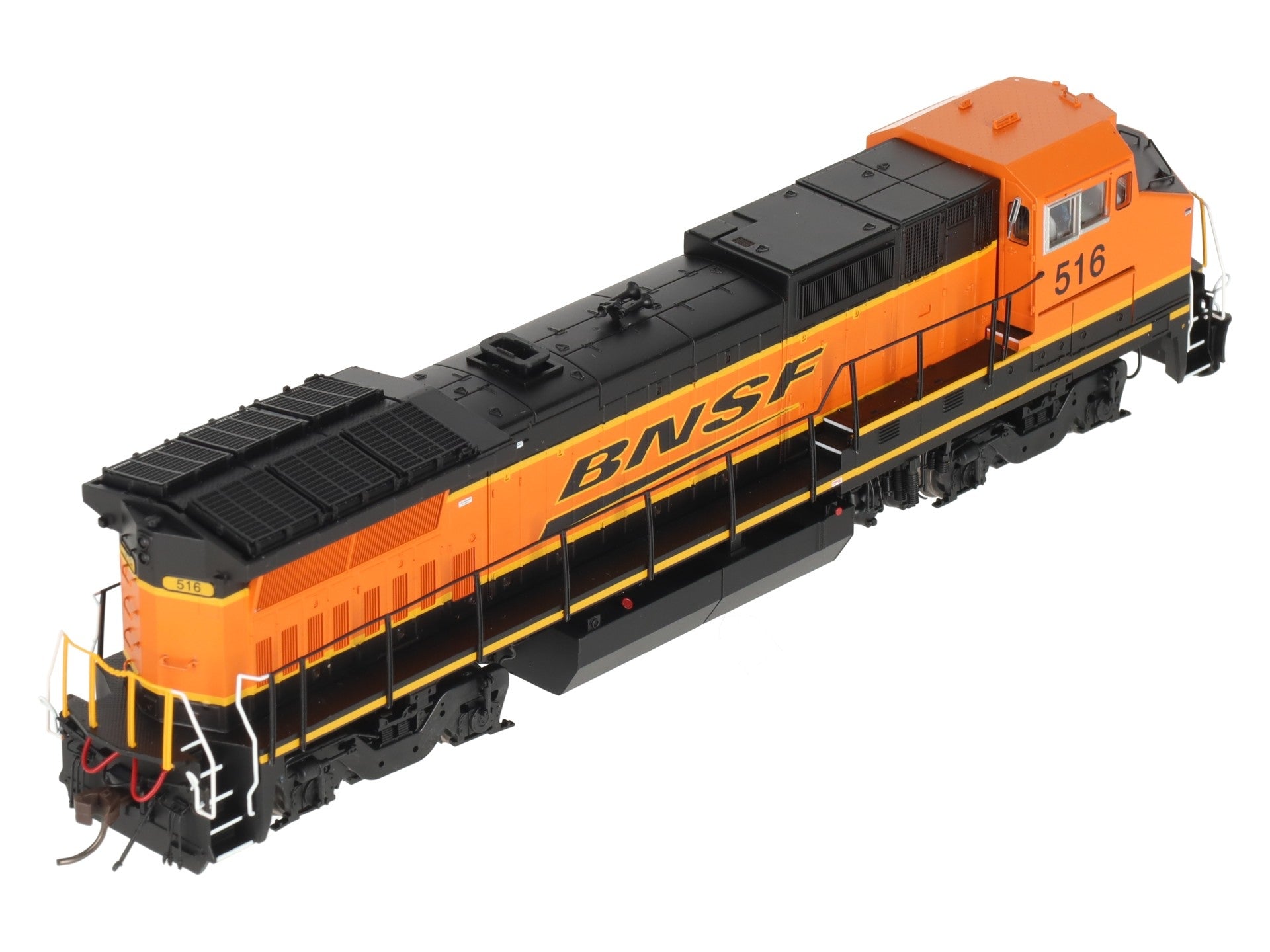 Atlas 10004337 HO BNSF [Wabtech Rebuild] Gold Dash 8-40BW Diesel Locomotive #516 LN/Box