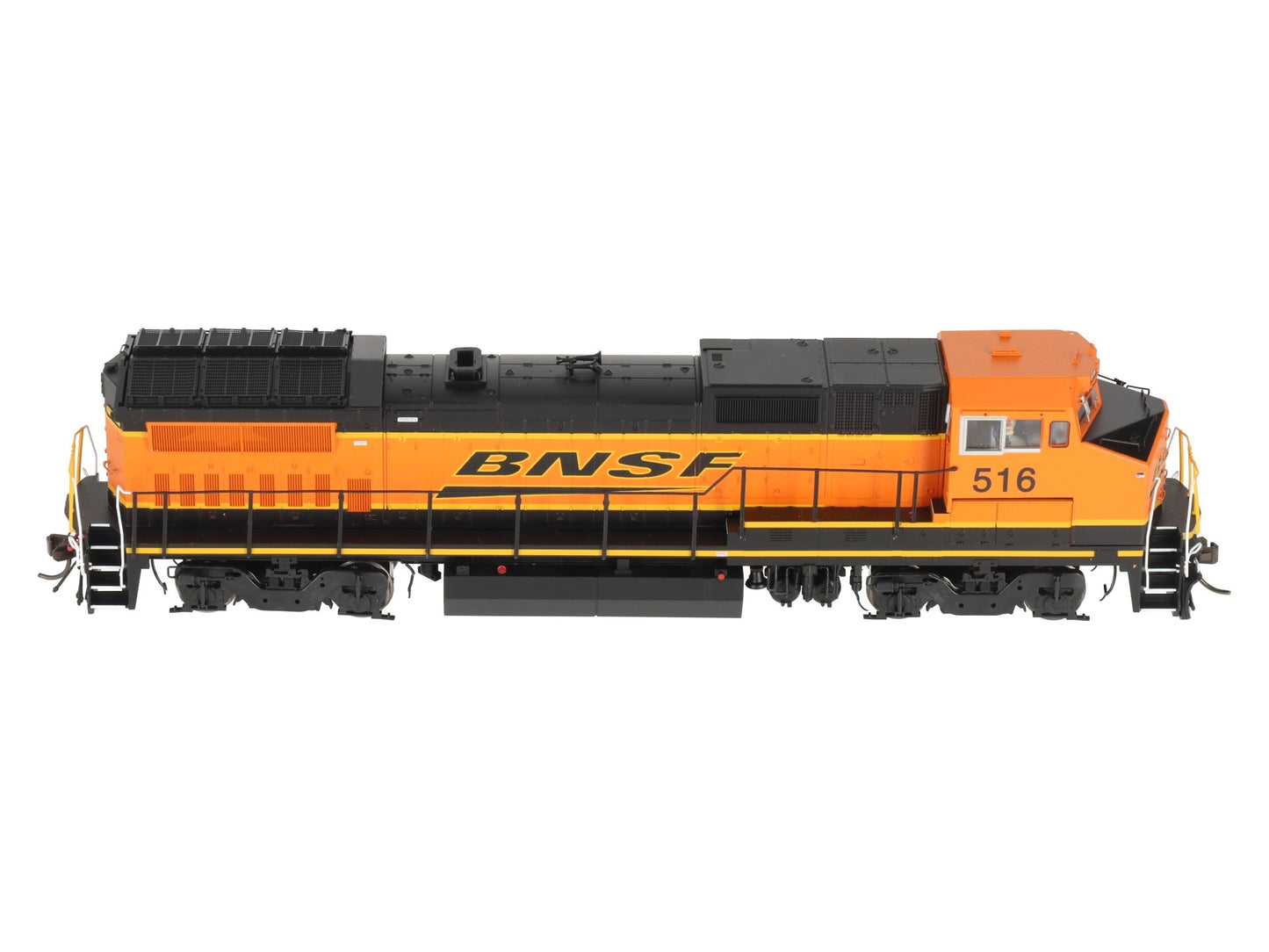 Atlas 10004337 HO BNSF [Wabtech Rebuild] Gold Dash 8-40BW Diesel Locomotive #516 LN/Box
