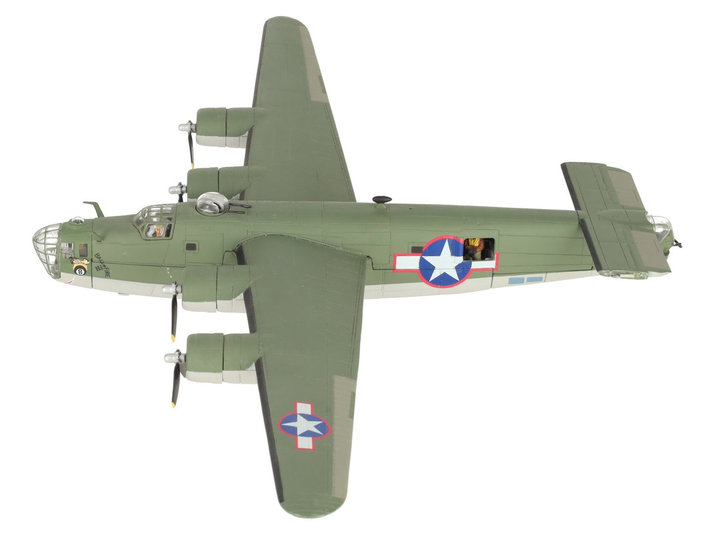 Corgi AA34002 1:72 B-24 Liberator-Ball of Fire Model Plane Kit VG