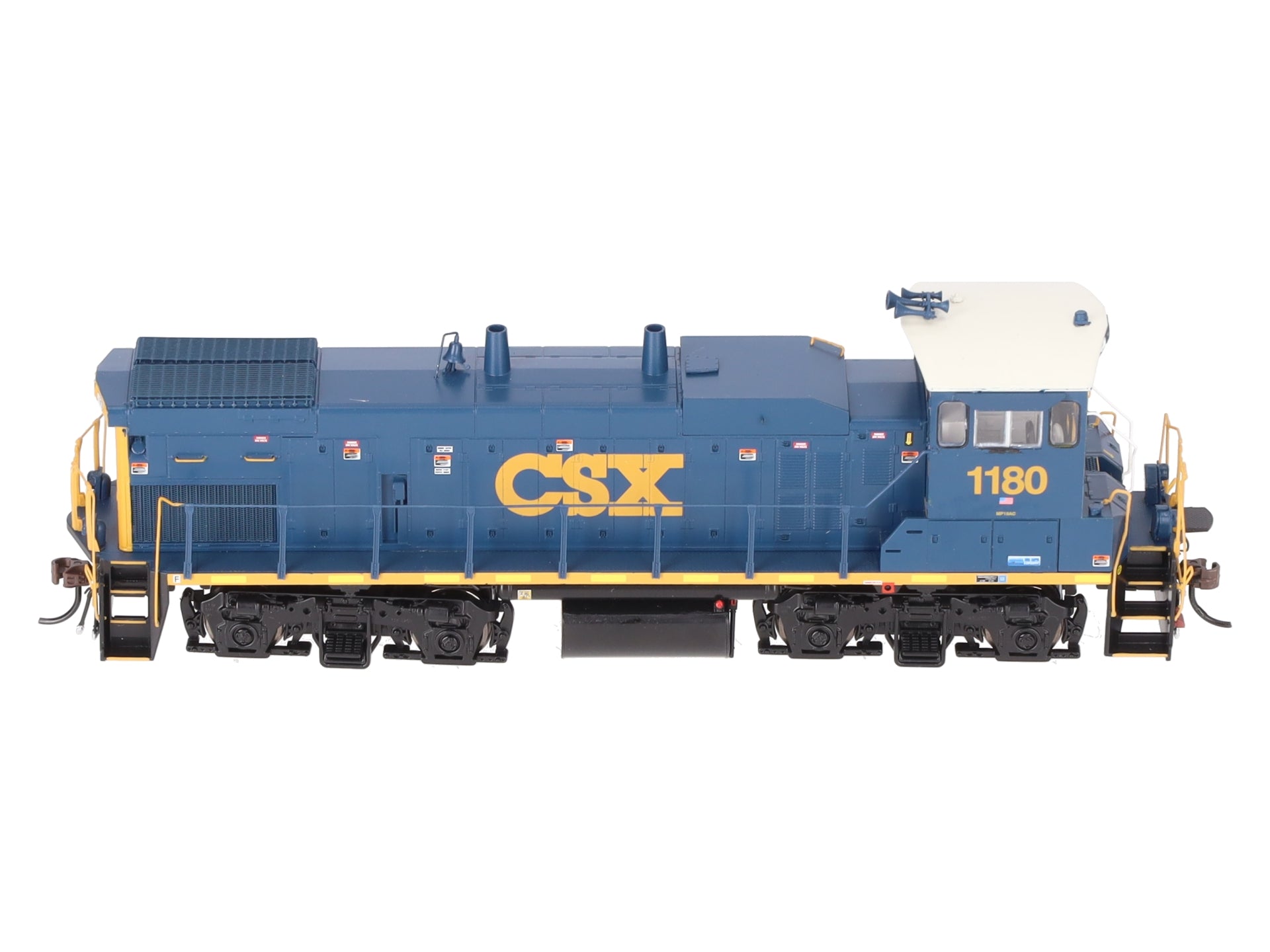 Athearn G74632 HO Scale CSX MP15AC Diesel Locomotive w/DCC & Sound #1180 LN/Box