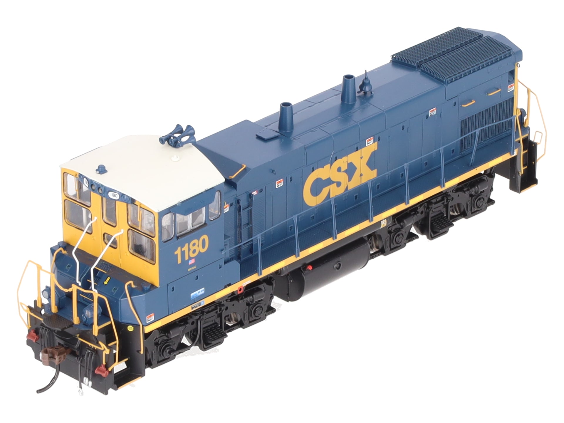 Athearn G74632 HO Scale CSX MP15AC Diesel Locomotive w/DCC & Sound #1180 LN/Box