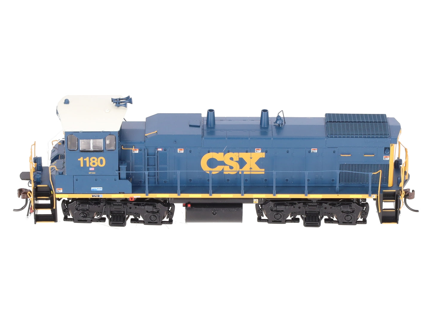 Athearn G74632 HO Scale CSX MP15AC Diesel Locomotive w/DCC & Sound #1180 LN/Box