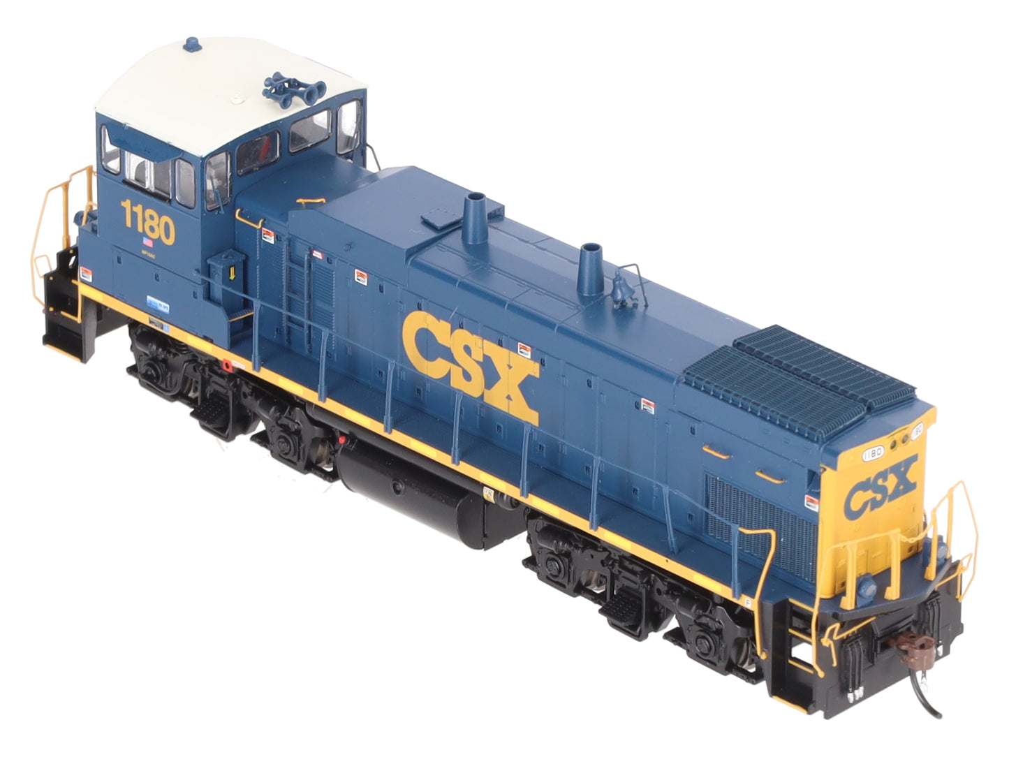 Athearn G74632 HO Scale CSX MP15AC Diesel Locomotive w/DCC & Sound #1180 LN/Box