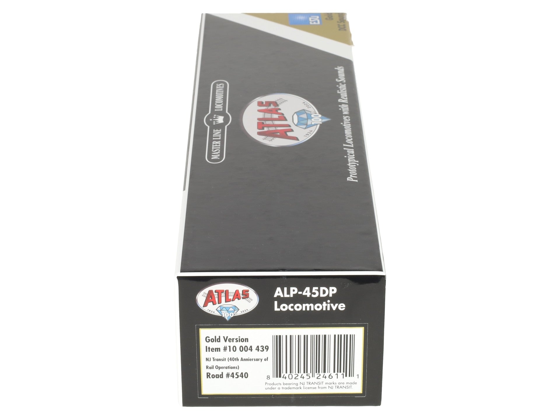 Atlas 10004439 HO NJ Transit Master Gold ALP-45A Diesel Locomotive #4540 LN/Box