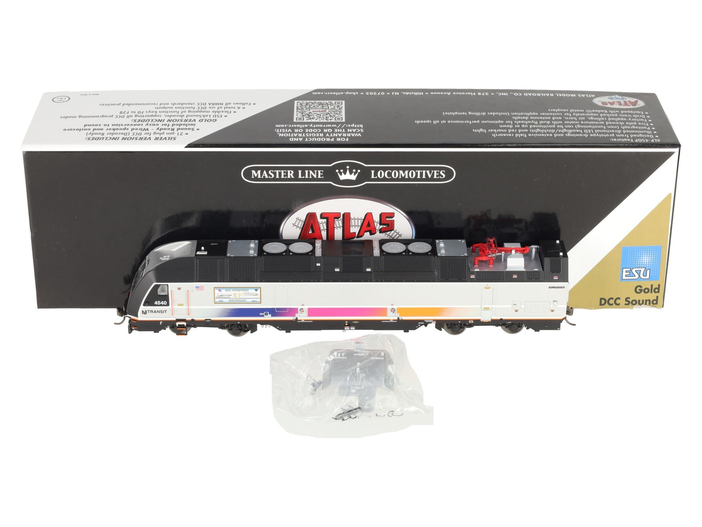 Atlas 10004439 HO NJ Transit Master Gold ALP-45A Diesel Locomotive #4540