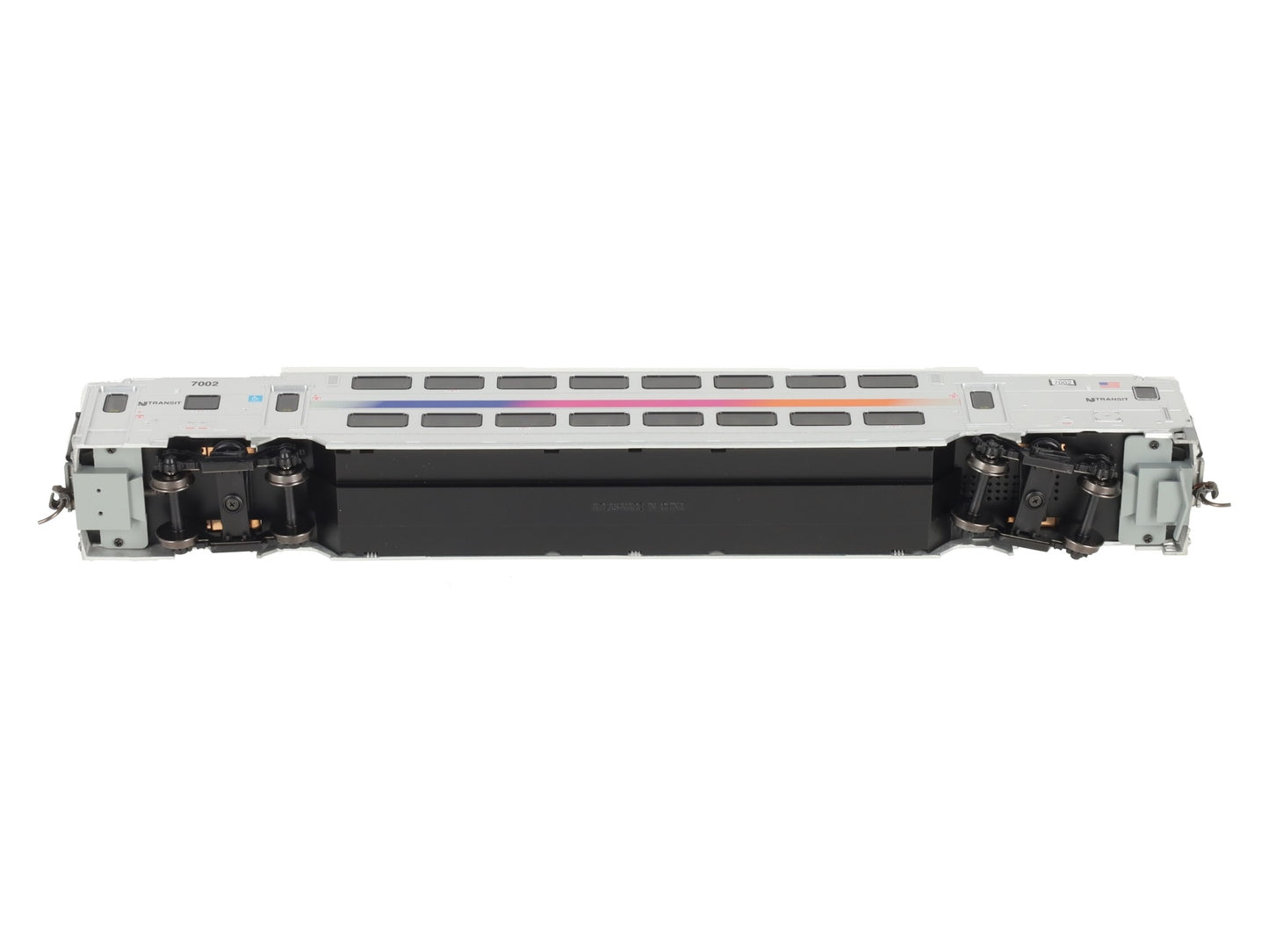 Atlas 20007381 HO Scale NJ Transit Multi Level Commuter Cab Car #7002 LN/Box
