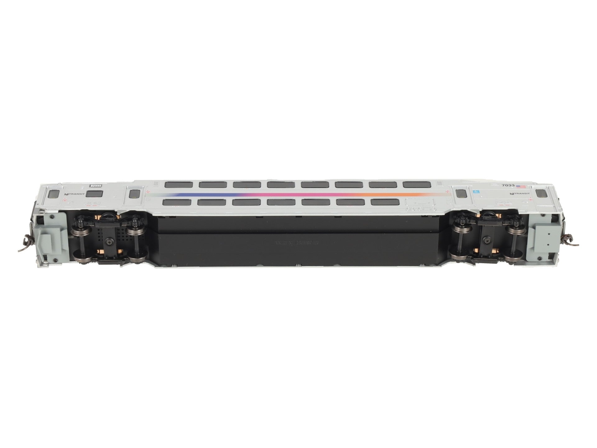 Atlas 20007382 HO Scale NJ Transit Multi Level Commuter Cab Car #7033 LN/Box