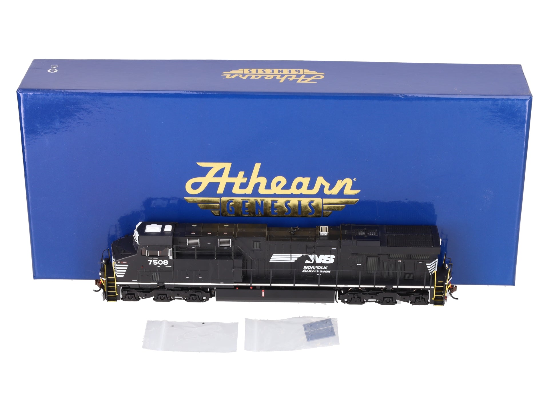 Athearn G83194 HO Scale Norfolk Southern ES40DC Locomotive w/DCC & Sound #7508 NIB