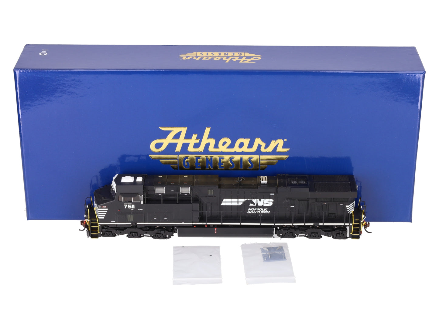 Athearn G83195 HO Norfolk Southern ES40DC Diesel Locomotive w/DCC & Sound #7511 LN/Box