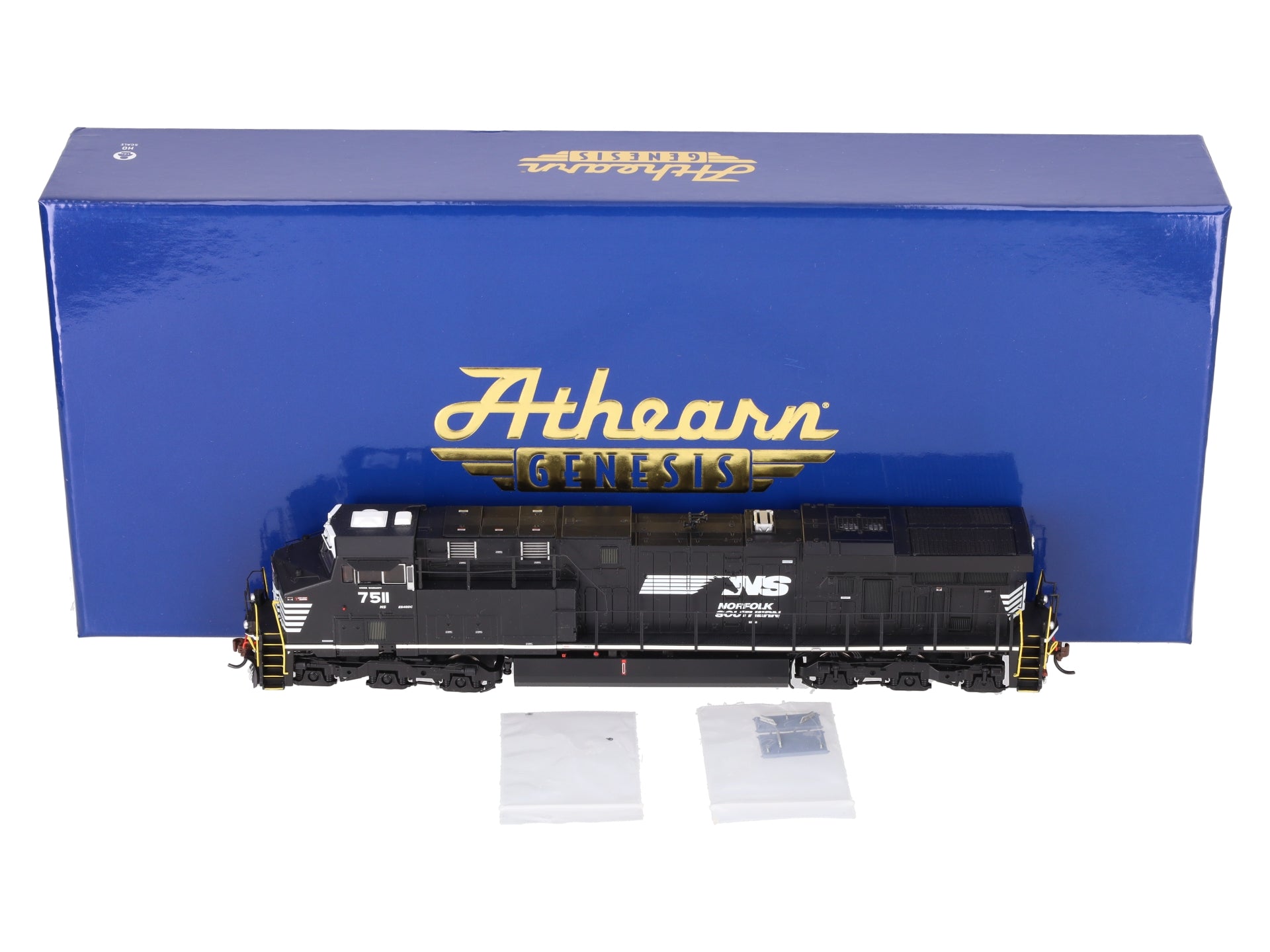 Athearn G83195 HO Norfolk Southern ES40DC Diesel Locomotive w/DCC & Sound #7511 LN/Box