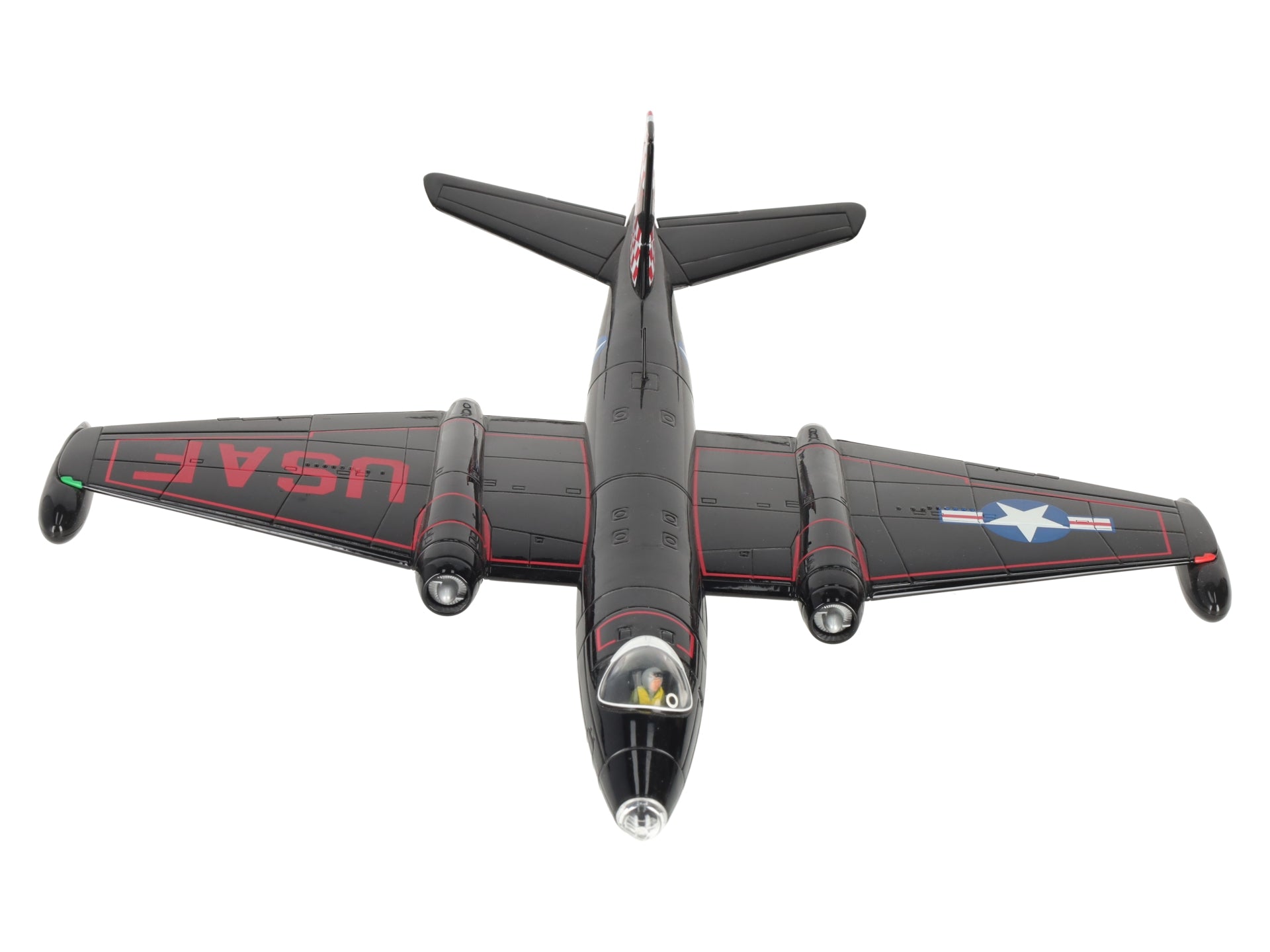Corgi AA34702 Diecast 1:72 RB-57A USAF Gloss Black EX/Box
