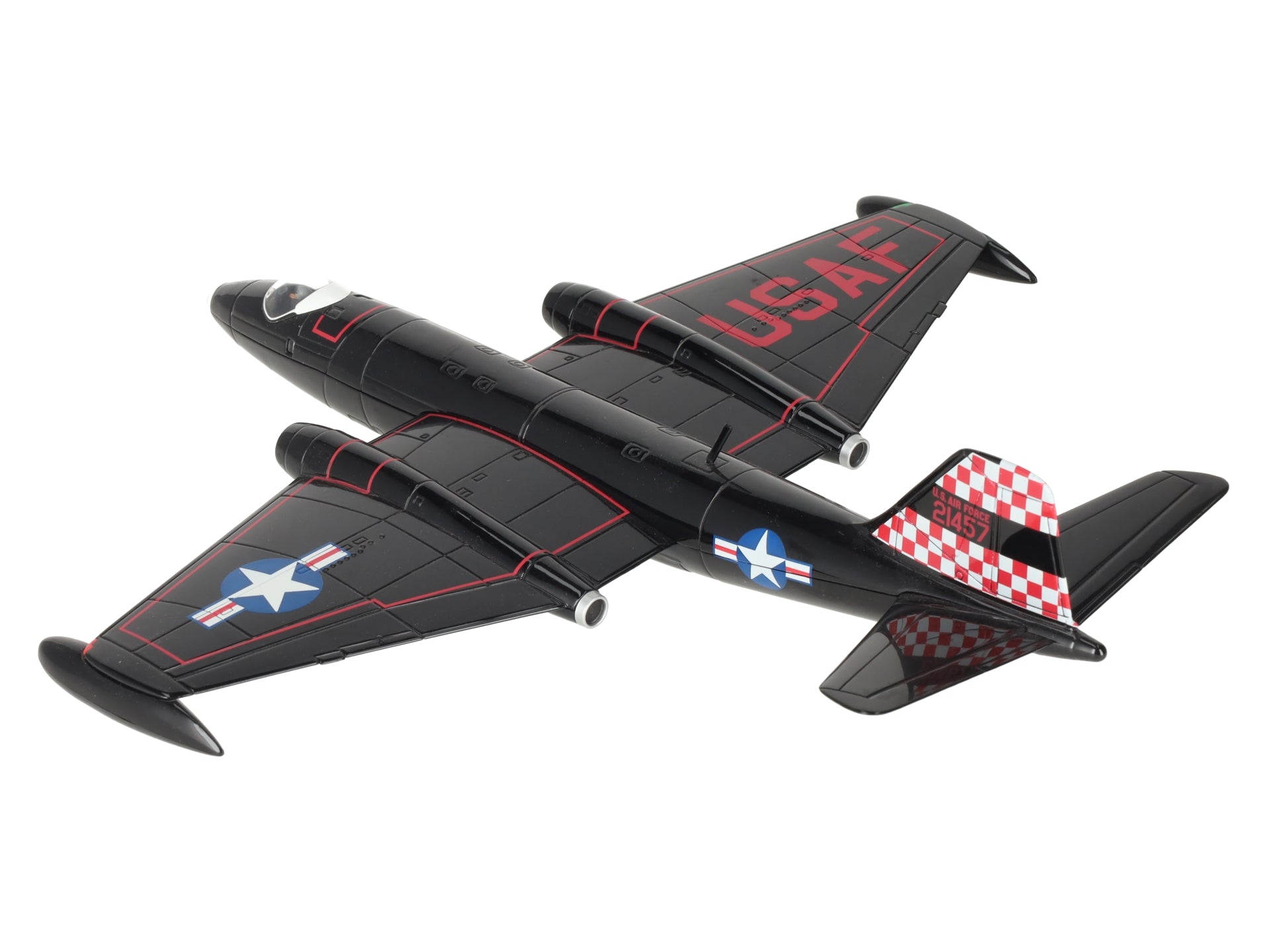 Corgi AA34702 Diecast 1:72 RB-57A USAF Gloss Black EX/Box