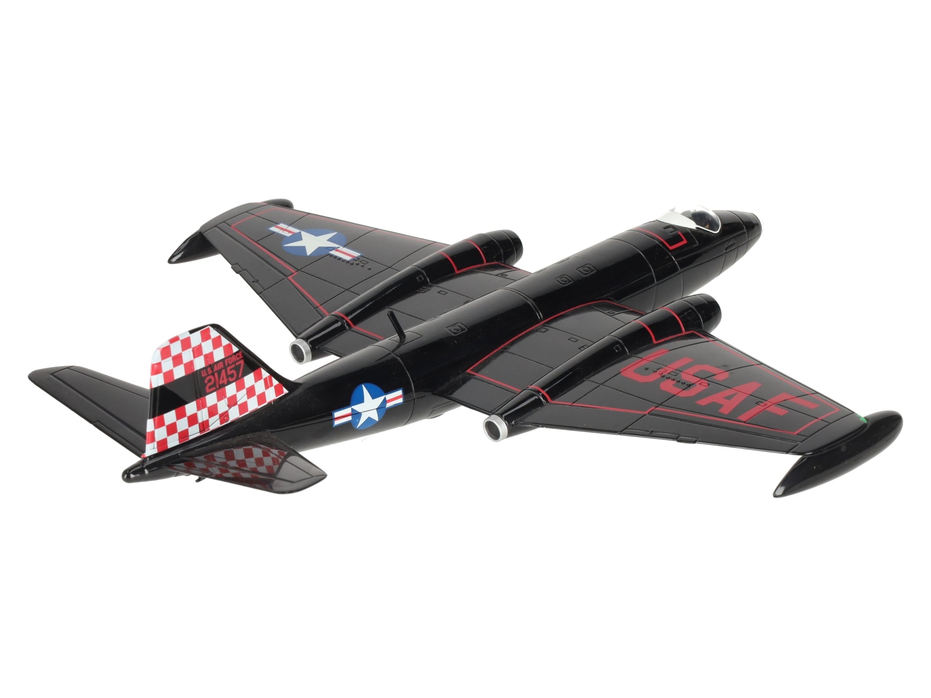 Corgi AA34702 Diecast 1:72 RB-57A USAF Gloss Black EX/Box