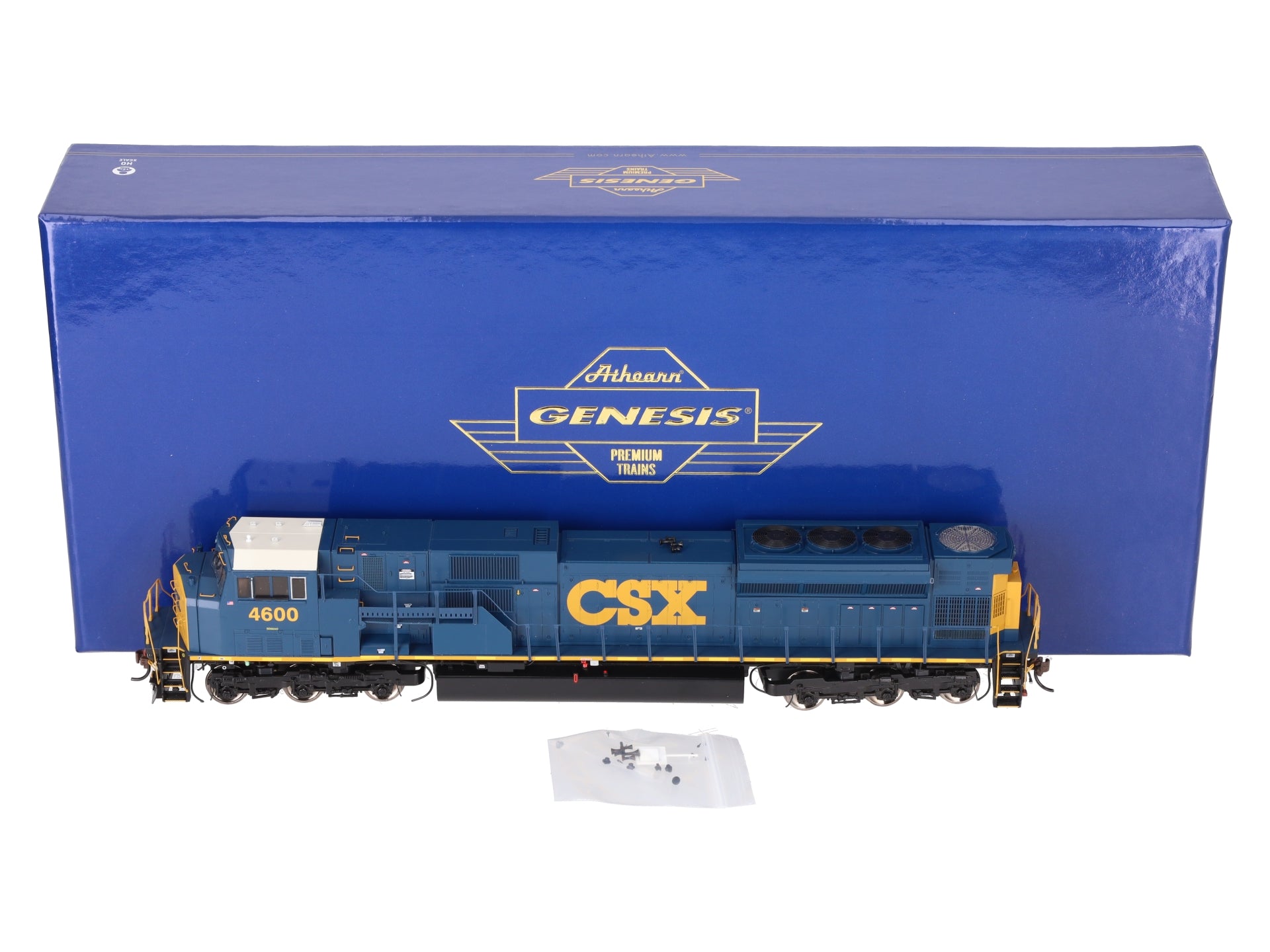 Athearn G28189 HO CSXT/YN3 G2 SD80MAC Diesel Locomotive with DCC & Sound #4600 NIB