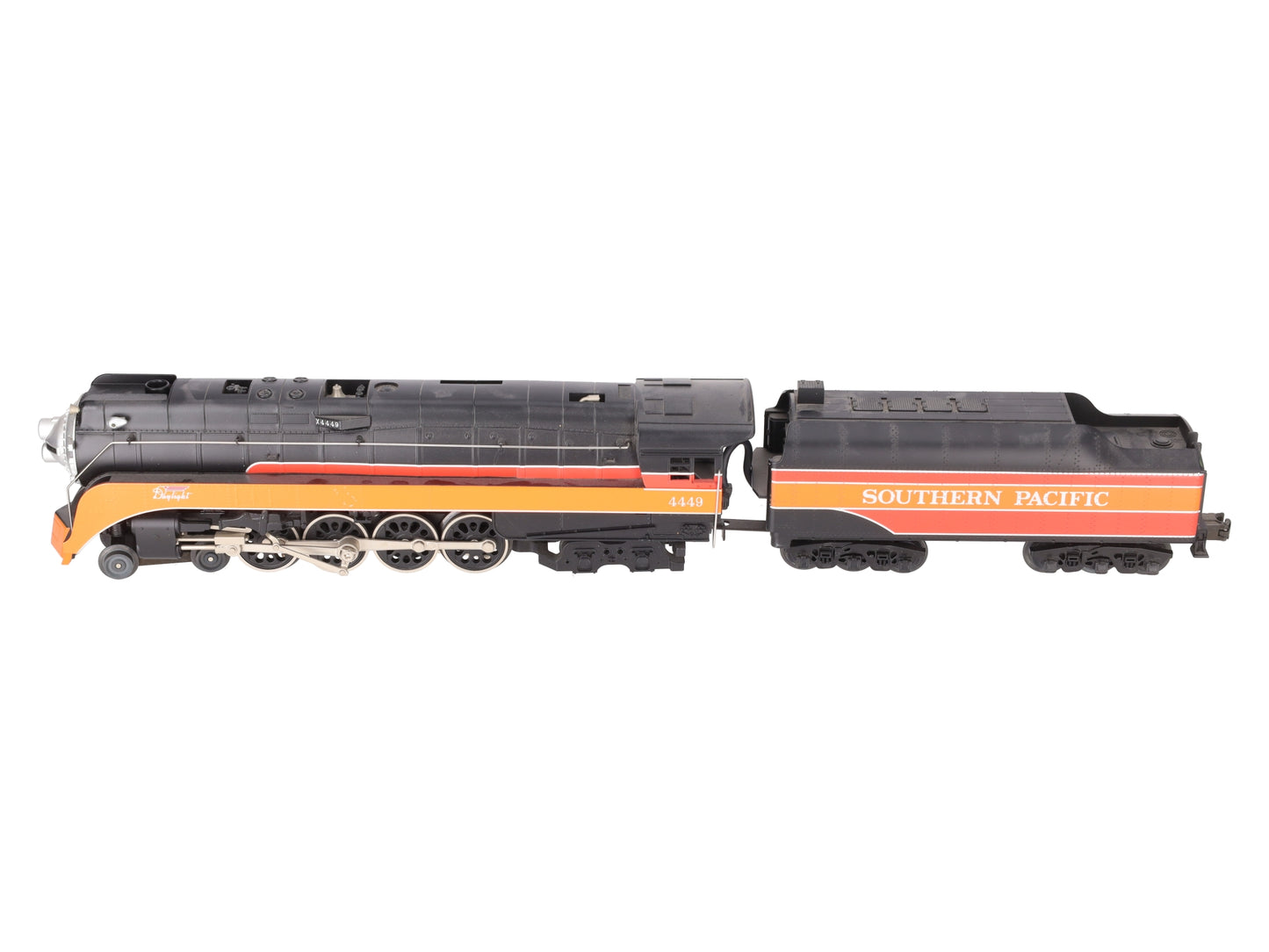 MTH 30-1119-1 O Gauge Southern Pacific GS-4 Steamer & Tender w/PS1 #4449 EX/Box