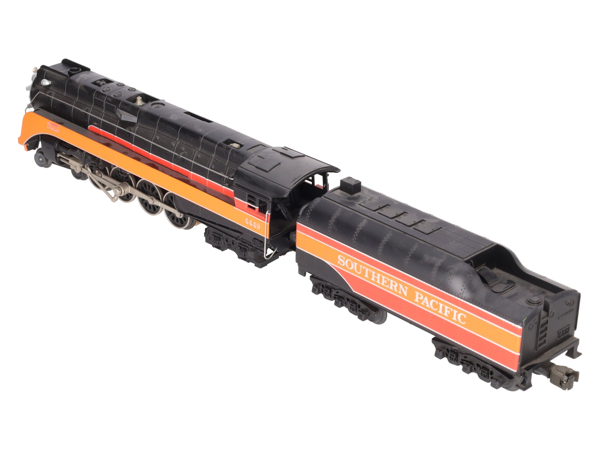 MTH 30-1119-1 O Gauge Southern Pacific GS-4 Steamer & Tender w/PS1 #4449 EX/Box