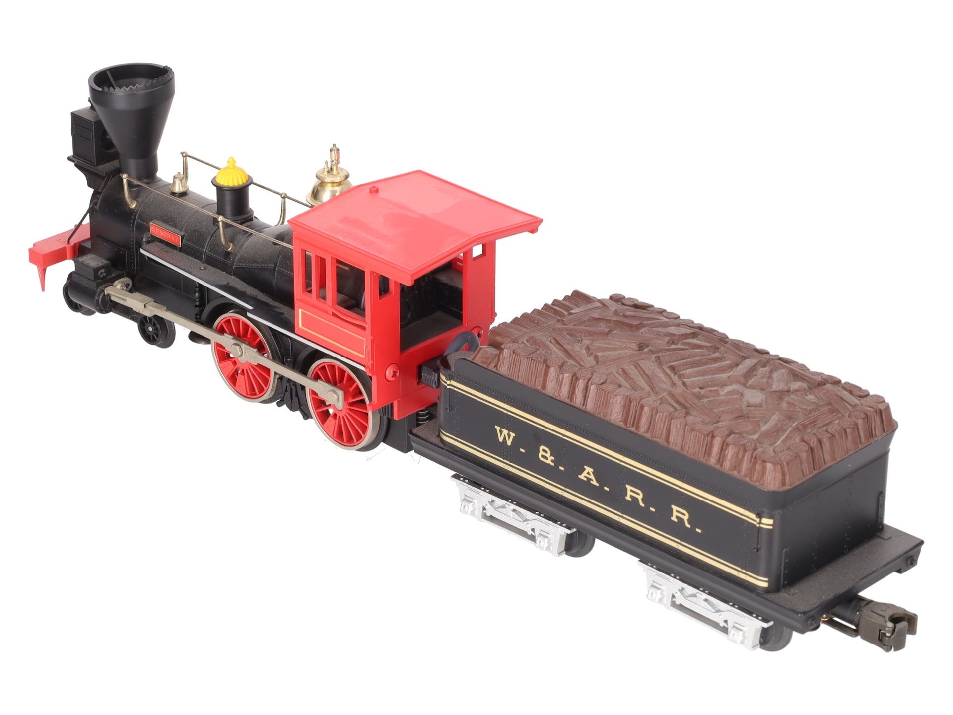 MTH 30-1120-1 O Gauge W.A.R.R General Steam Locomotive & Tender w/PS1 EX/Box