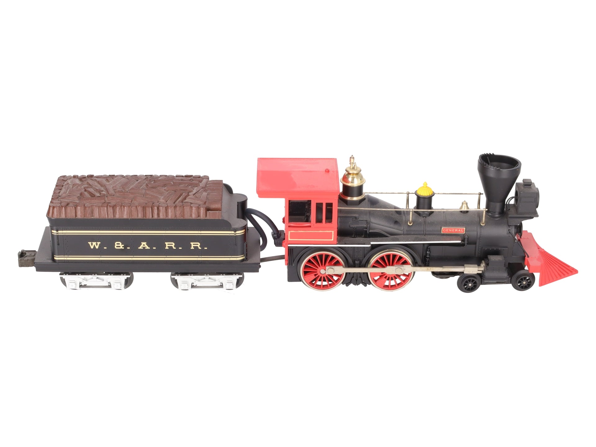 MTH 30-1120-1 O Gauge W.A.R.R General Steam Locomotive & Tender w/PS1 EX/Box