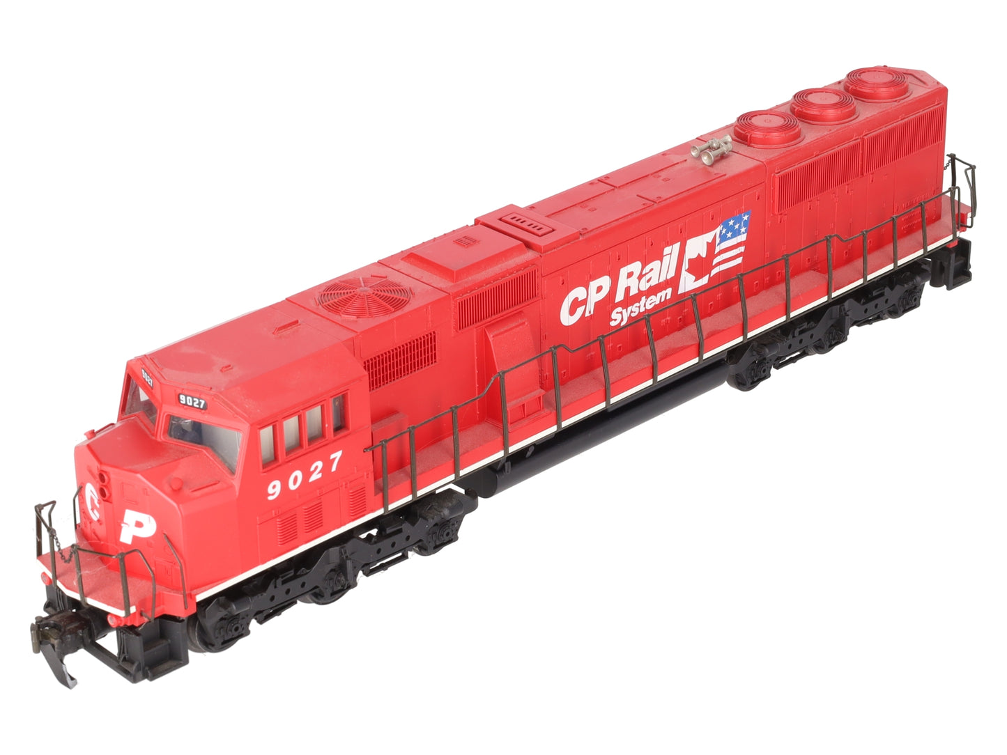 MTH 20-2048-1 O Canadian Pacific SD60M Diesel Engine w/PS1 #9027 EX/Box