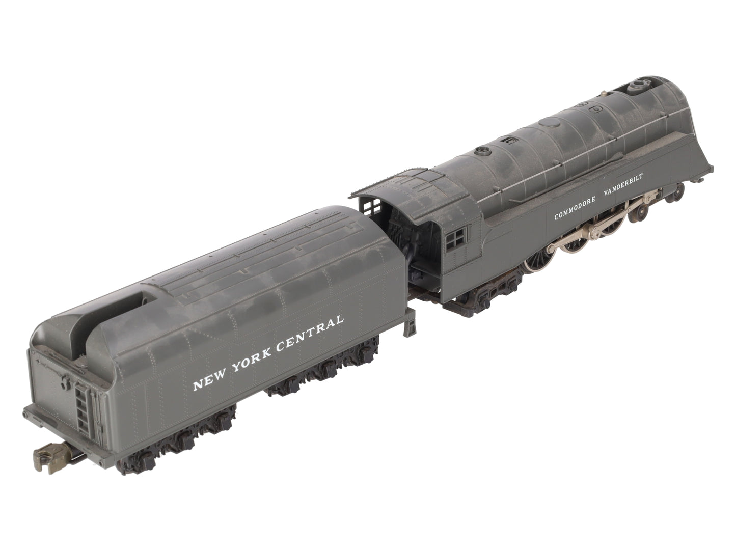 MTH 30-1133-1 O New York Central Commodore Vanderbilt 4-6-4 Steam Engine w/PS1 EX/Box