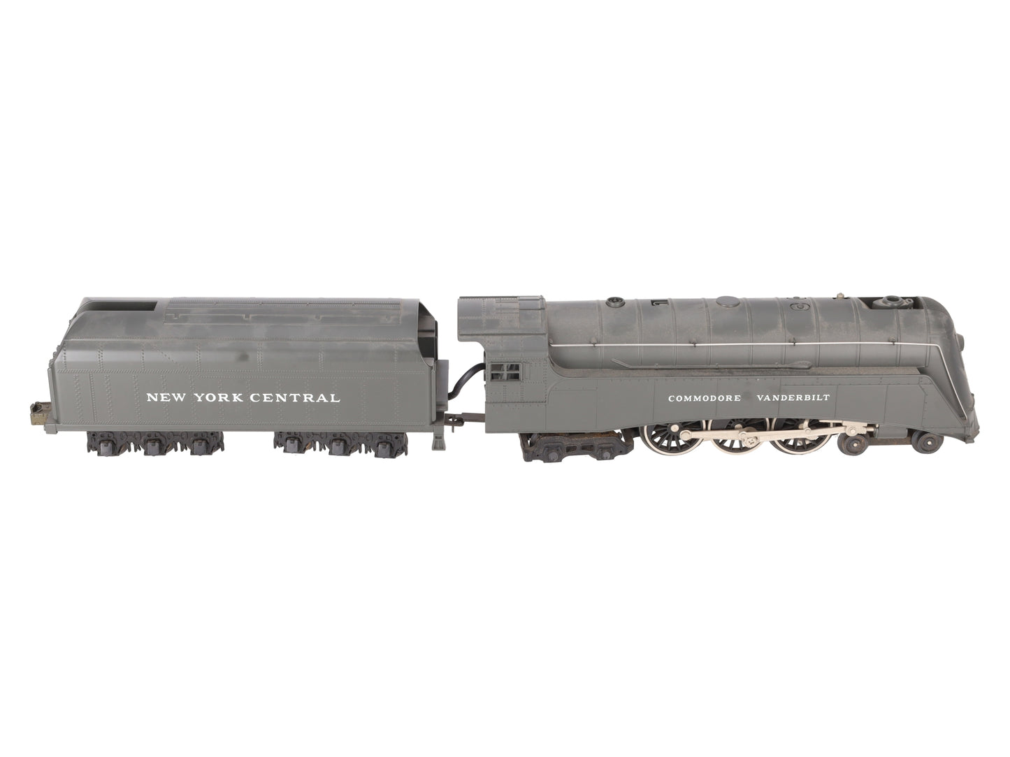 MTH 30-1133-1 O New York Central Commodore Vanderbilt 4-6-4 Steam Engine w/PS1 EX/Box