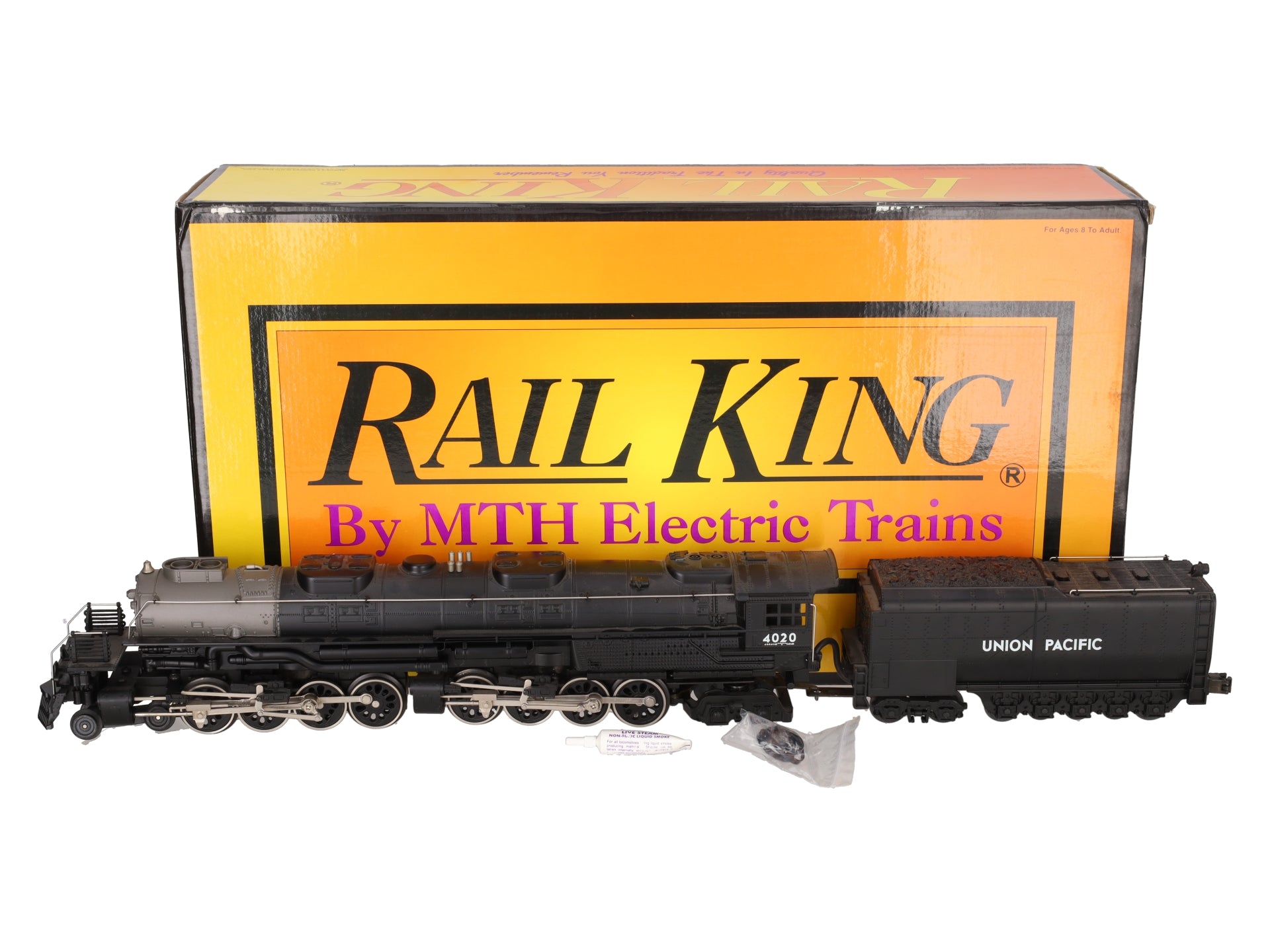 MTH 30-1129-1 O Gauge UP 4-8-8-4 Big Boy Steam Loco & Tender w/PS1 #4020 EX/Box