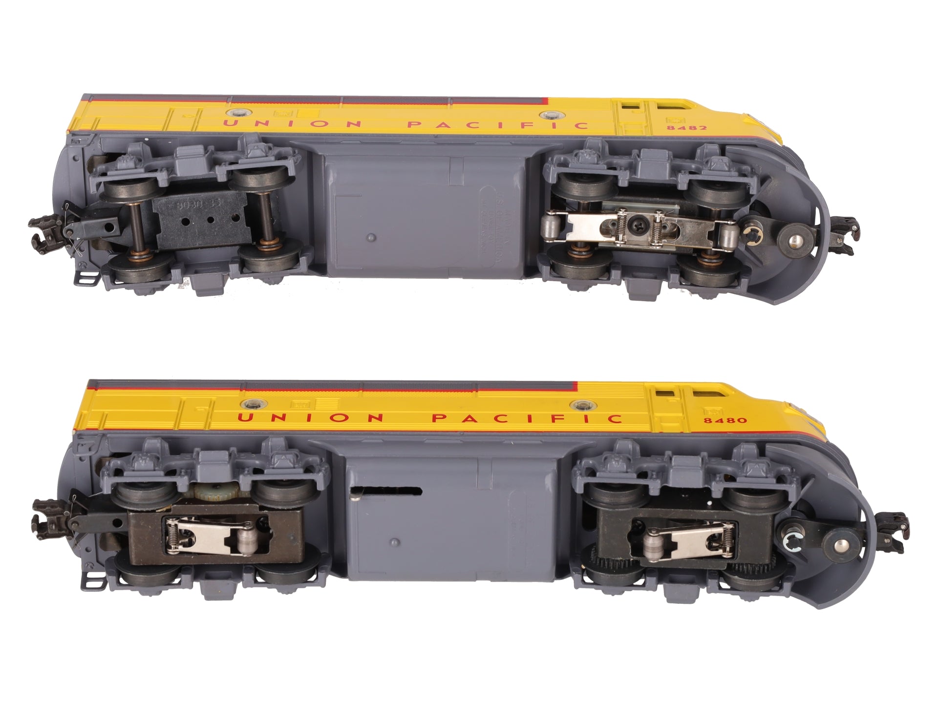 Lionel 6-8480 O Union Pacific Powered and Dummy F3 AA Diesel Set #8480/8482 EX/Box