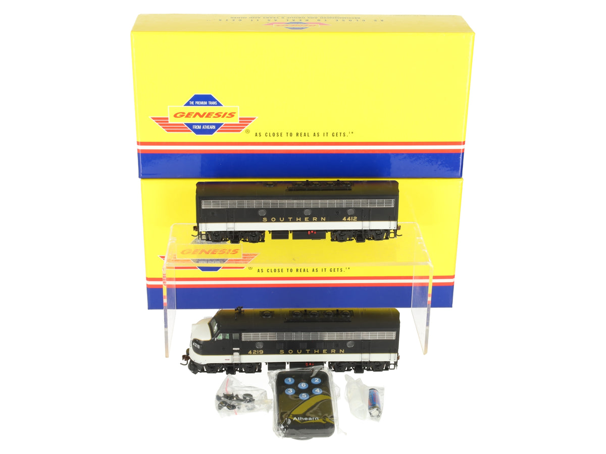 Athearn G22166 HO Southern F-7A/F 7B Diesel Locomotive Set w/ Sound EX/Box