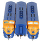 Athearn G2637 HO Scale Genesis Jersey Central Lines F3 ABA Diesel Locomotive Set LN/Box