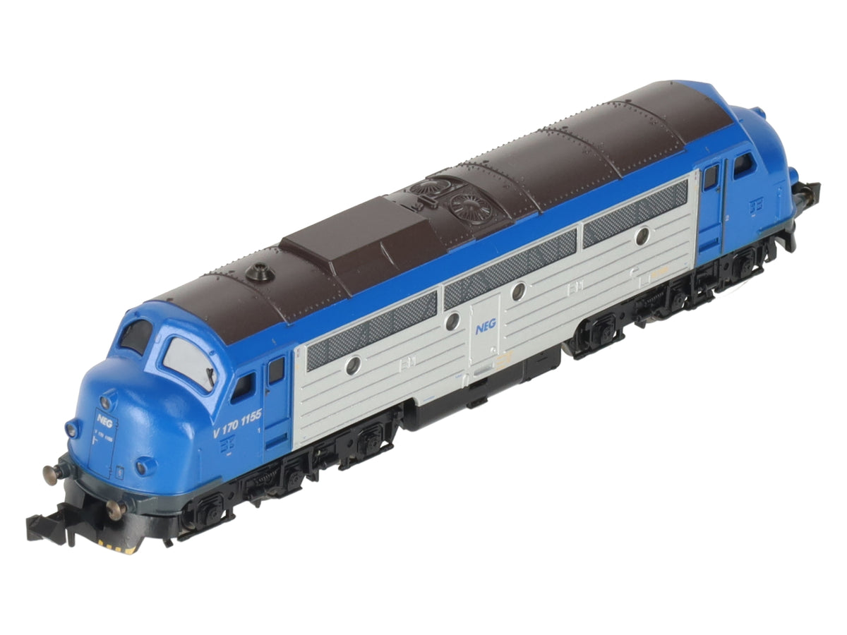 Trix 12219 N Scale DSB Nohab Neg Diesel Locomotive EX/Box