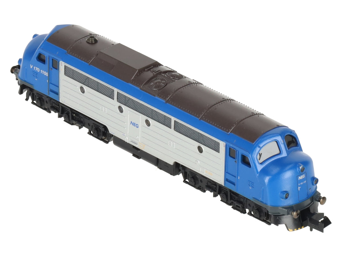 Trix 12219 N Scale DSB Nohab Neg Diesel Locomotive EX/Box