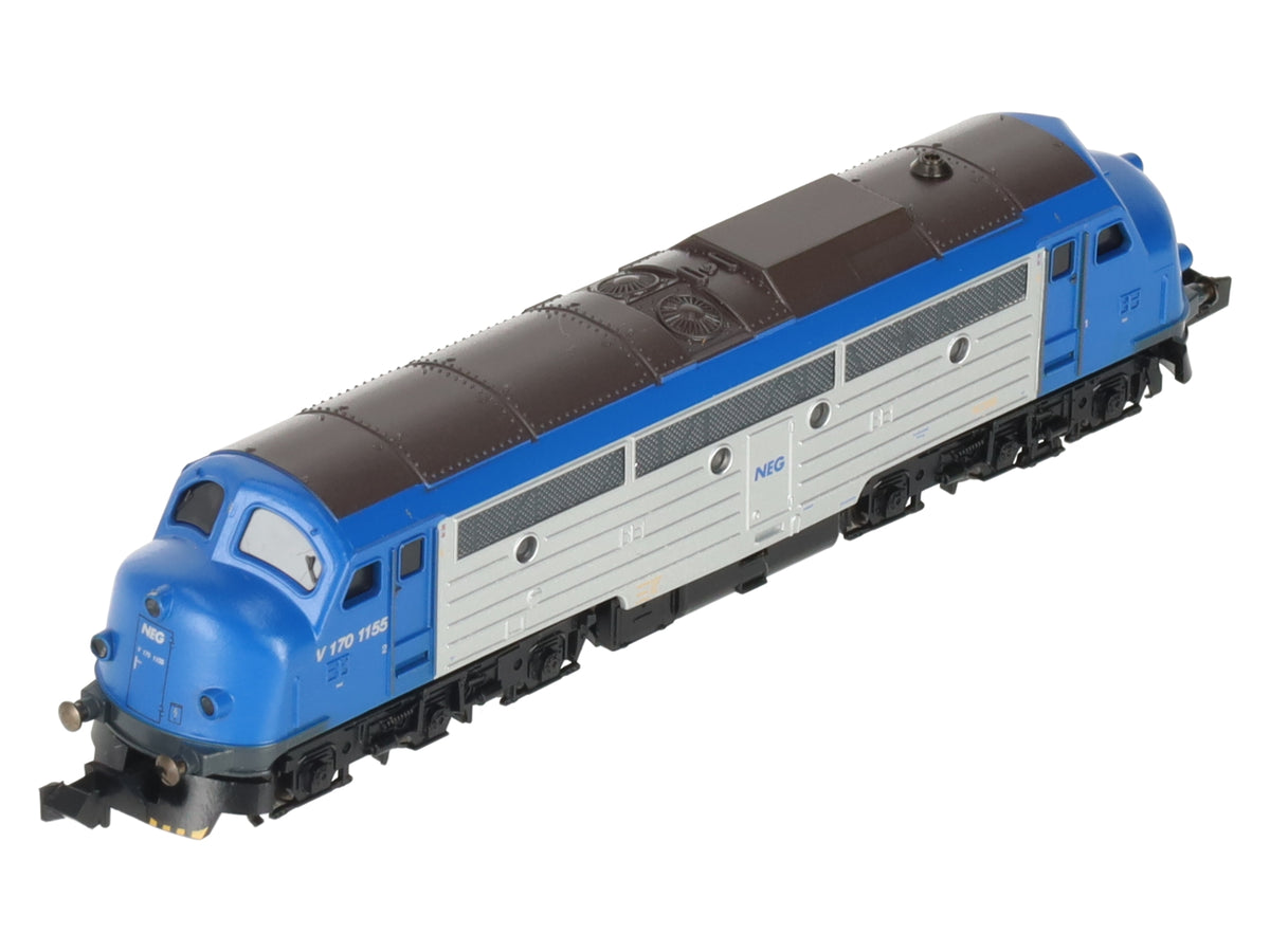 Trix 12219 N Scale DSB Nohab Neg Diesel Locomotive EX/Box