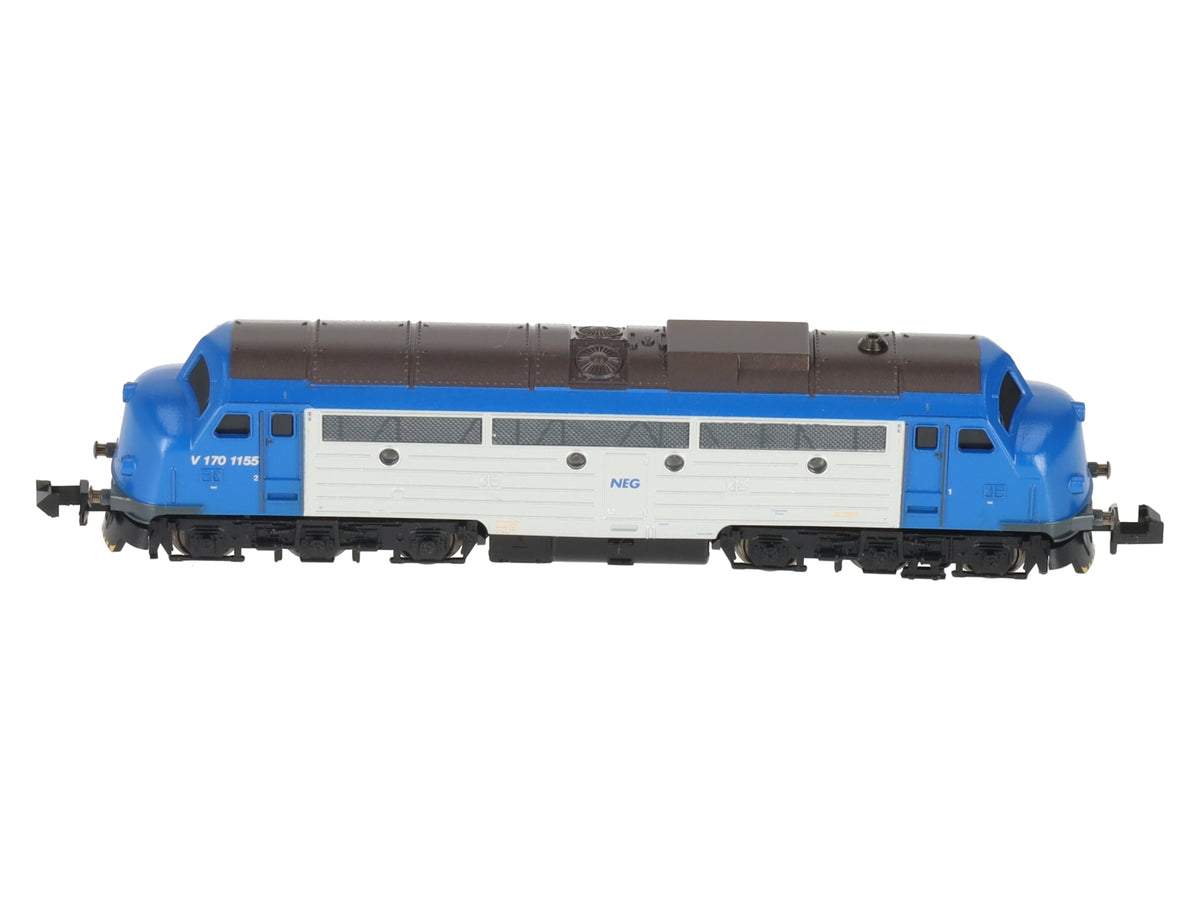 Trix 12219 N Scale DSB Nohab Neg Diesel Locomotive EX/Box