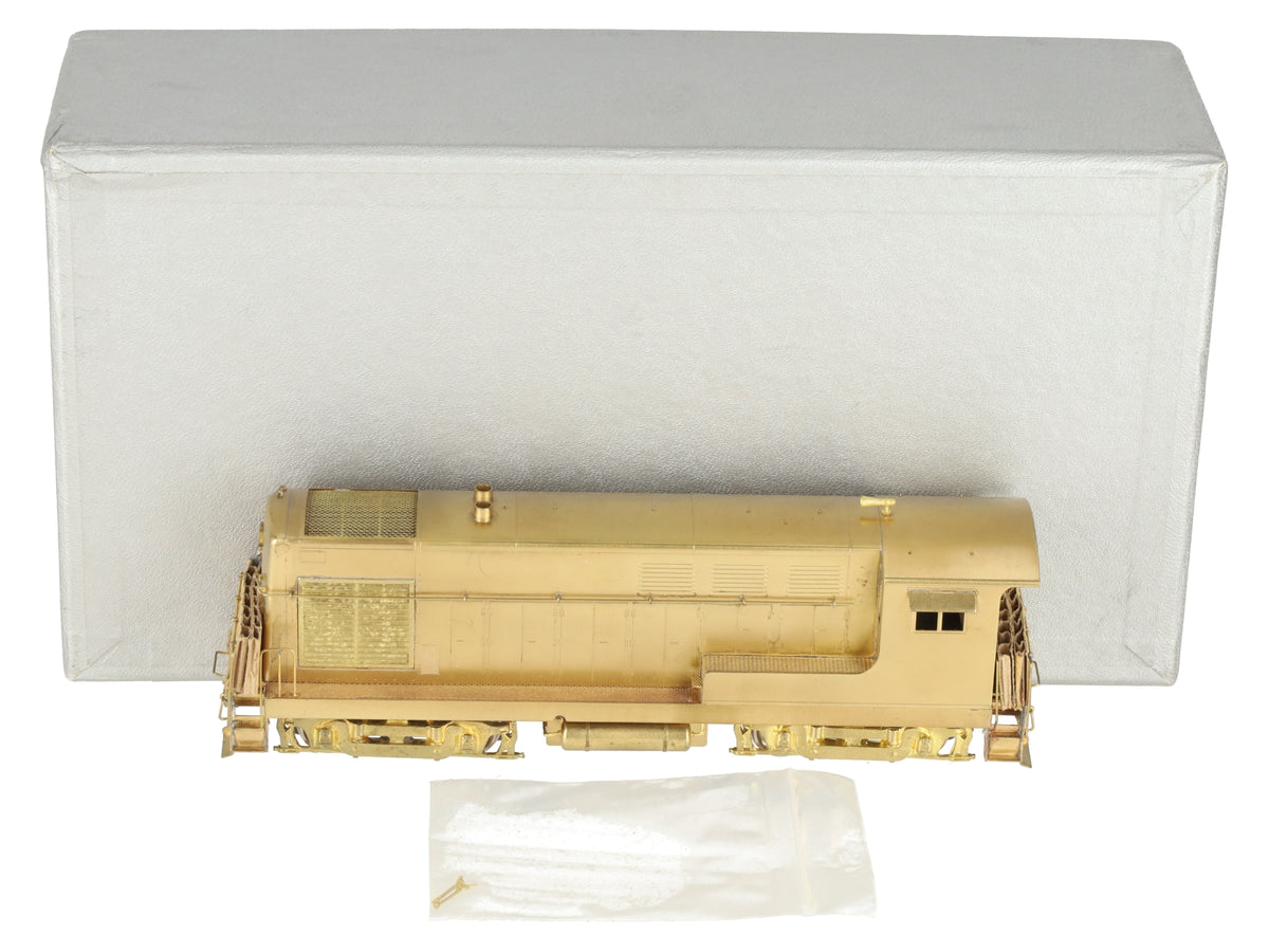 Hallmark Models HO BRASS FM H-10-44 Undecorated Diesel Locomotive EX/Box