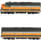 Athearn G1704 Genesis HO Scale Great Northern F-87 A/B Diesel Set #452D/C EX/Box