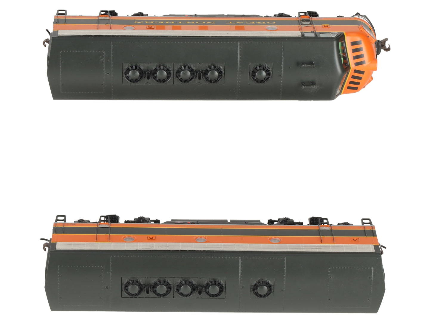Athearn G1704 Genesis HO Scale Great Northern F-87 A/B Diesel Set #452D/C EX/Box