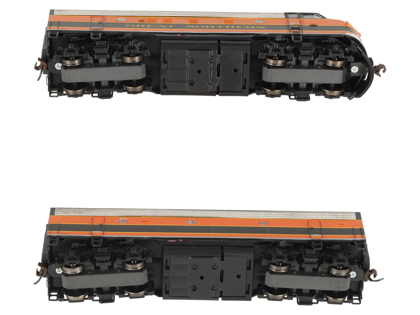 Athearn G1704 Genesis HO Scale Great Northern F-87 A/B Diesel Set #452D/C EX/Box